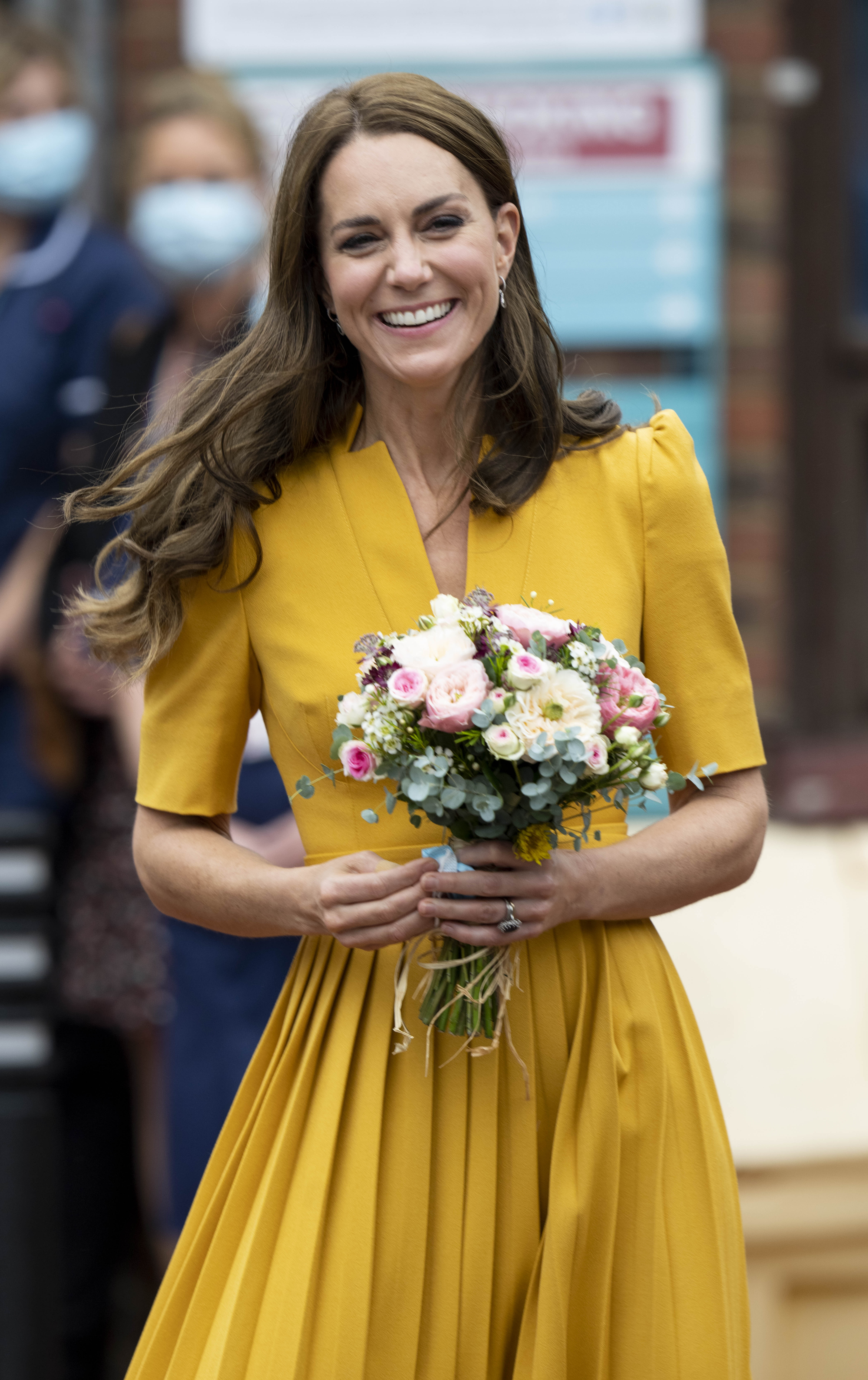 Catherine, princesse de Galles, à l'hôpital du comté de Royal Surrey en octobre 2022 | Source : Getty Images