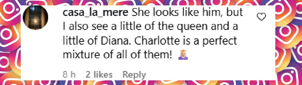 Un commentaire de fan daté du 28 juillet 2025 | Source : Instagram/princeandprincessofwales