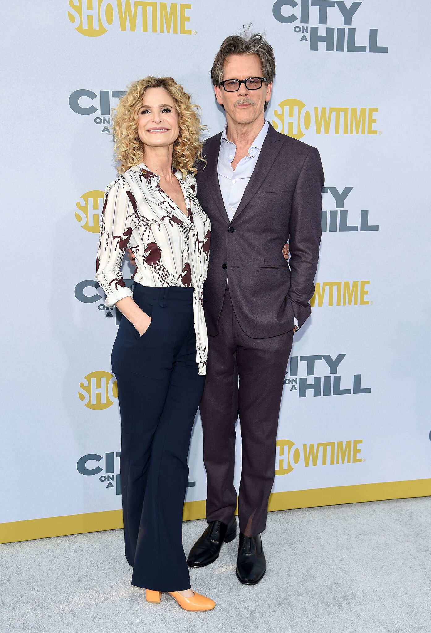 Kyra Sedgwick et Kevin Bacon assistent à la première de "City On A Hill" de Showtime | Getty Images