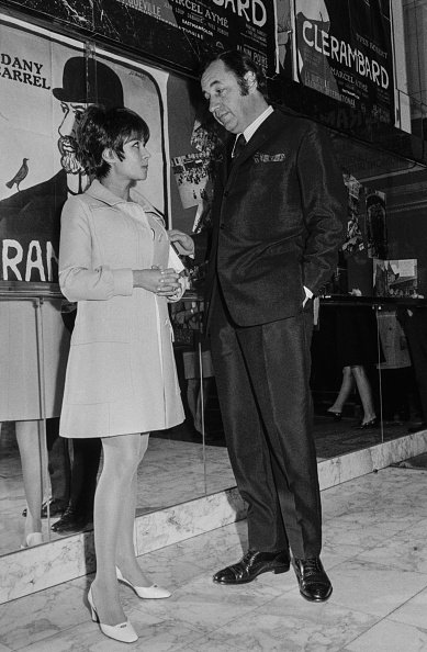 Dany Carrel et Philippe Noiret lors de la 1ère de 'Clerembard' à Paris. |Photo : Getty Images