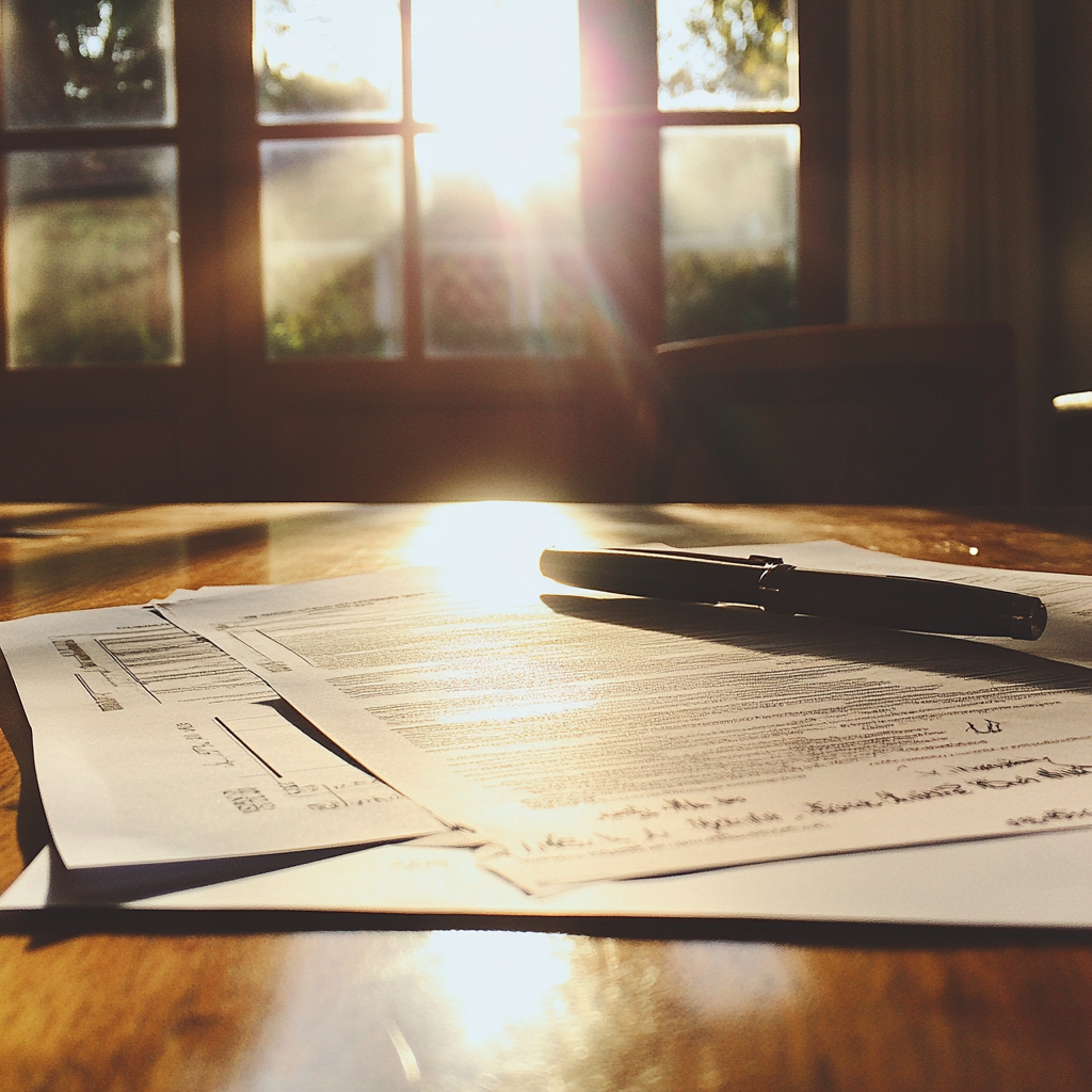 Paperasse sur une table | Source : Midjourney