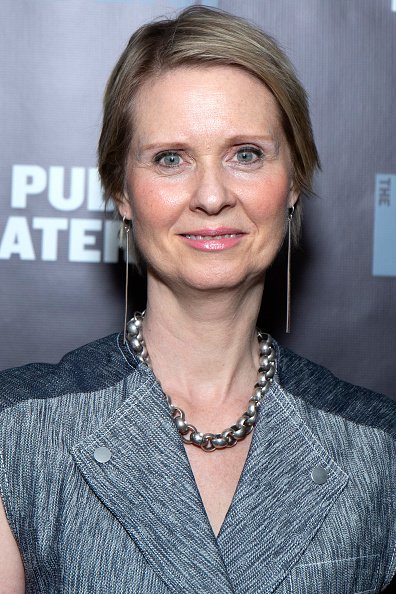 Cynthia Nixon au Théâtre Public le 27 mars 2019 à New York | Photo: Getty Images