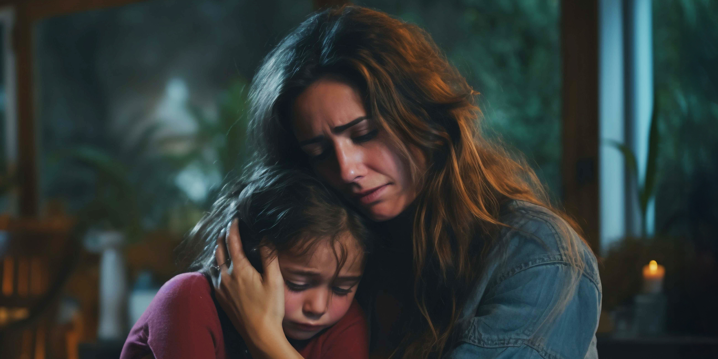 Une femme qui réconforte un enfant qui pleure | Source : Freepik.com/freepik