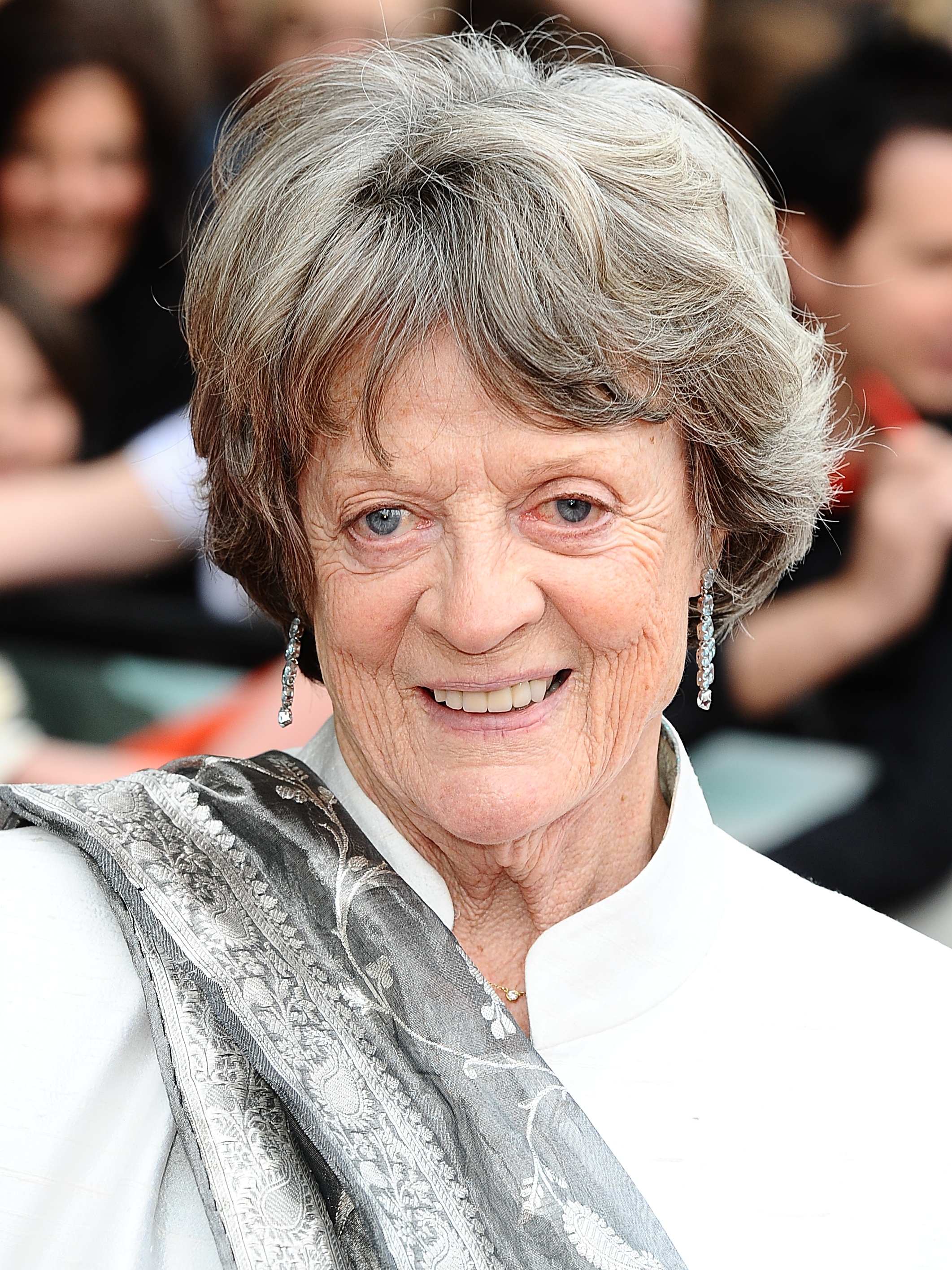 Maggie Smith lors de la première mondiale de "Harry Potter et les reliques de la mort : Partie 2", 2011 | Source : Getty Images