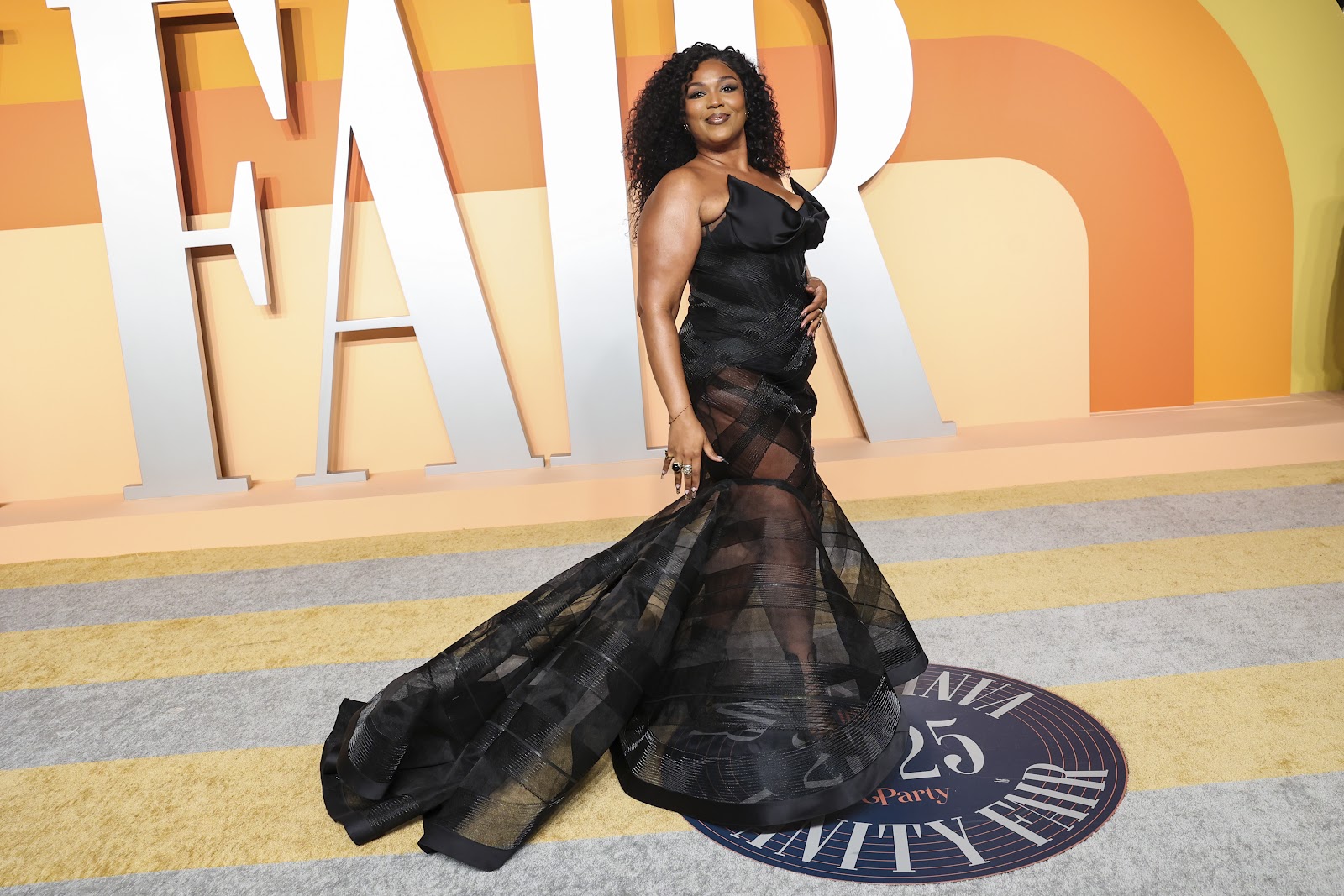 Lizzo à la soirée des Oscars "Vanity Fair" organisée par Radhika Jones le 2 mars 2025 à Beverly Hills, Californie | Source : Getty Images