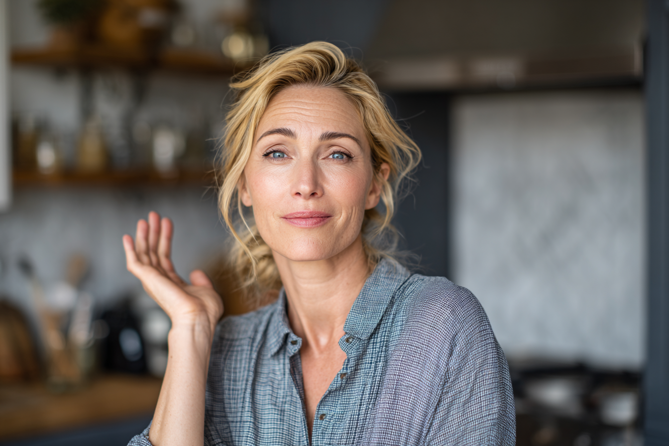 Une femme faisant un geste dédaigneux | Source : Midjourney