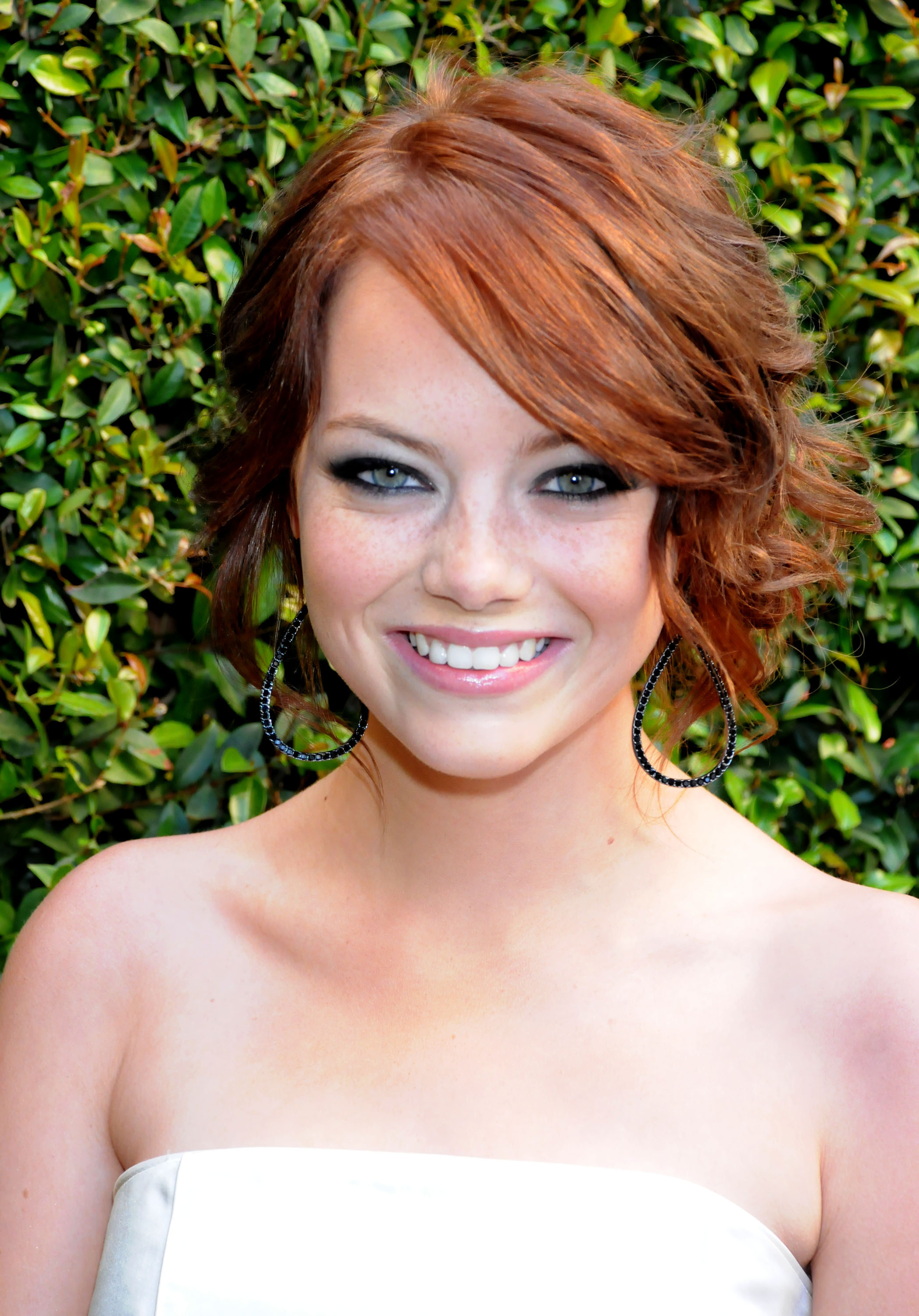 Emma Stone lors de la deuxième cérémonie annuelle des « Guys Choice Awards » organisée par Spike TV aux studios Sony, le 30 mai 2008, à Culver City, en Californie. | Source : Getty Images