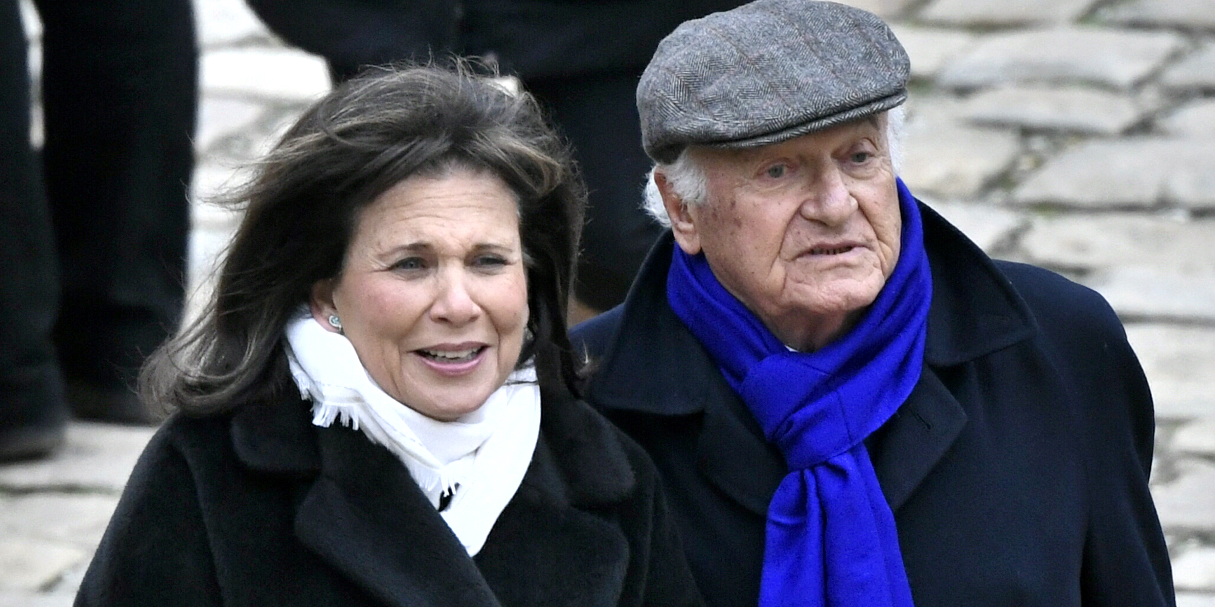 Anne Sinclair et Pierre Nora | Source : Getty Images