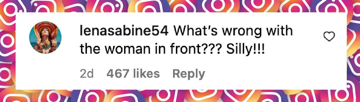 Commentaire d'un internaute sur la vidéo virale montrant la fratrie Beckham pendant leurs vacances à Saint-Tropez aux côtés d'une femme inconnue, datée du 27 juillet 2025 | Source : Instagram/vendetta_dailly