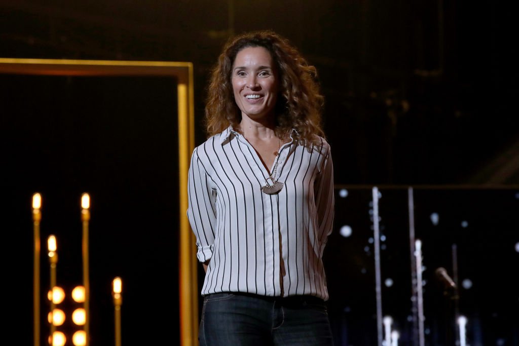 Marie-Sophie Lacarrau assiste à l'enregistrement de la 32e "Nuit des Molières" au "Théâtre du Chatelet" le 19 juin 2020 à Paris, France. | Photo : Getty Images
