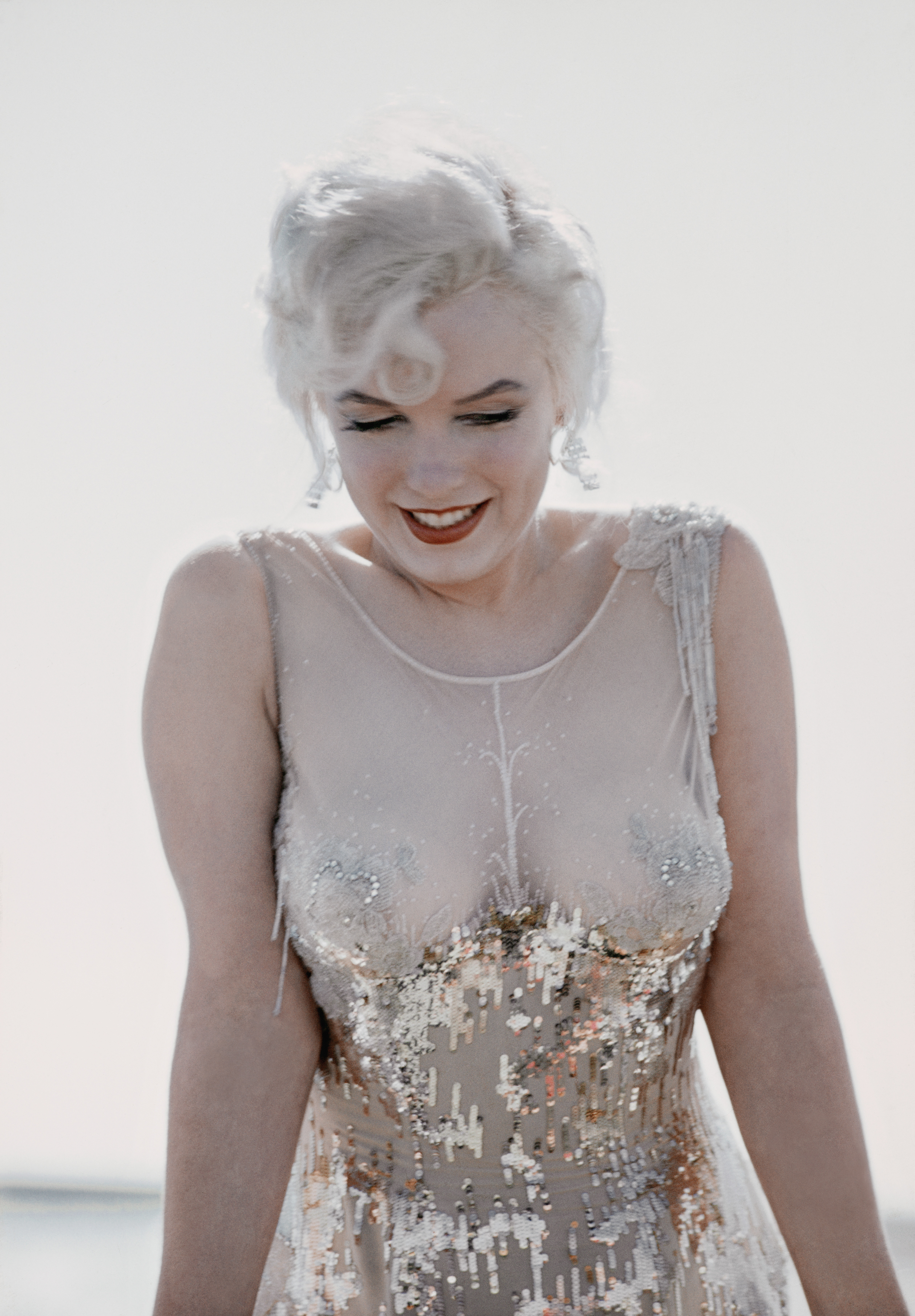 Marilyn Monroe sur le tournage du film "Certains l'aiment chaud" à Coronado, Californie | Source : Getty Images