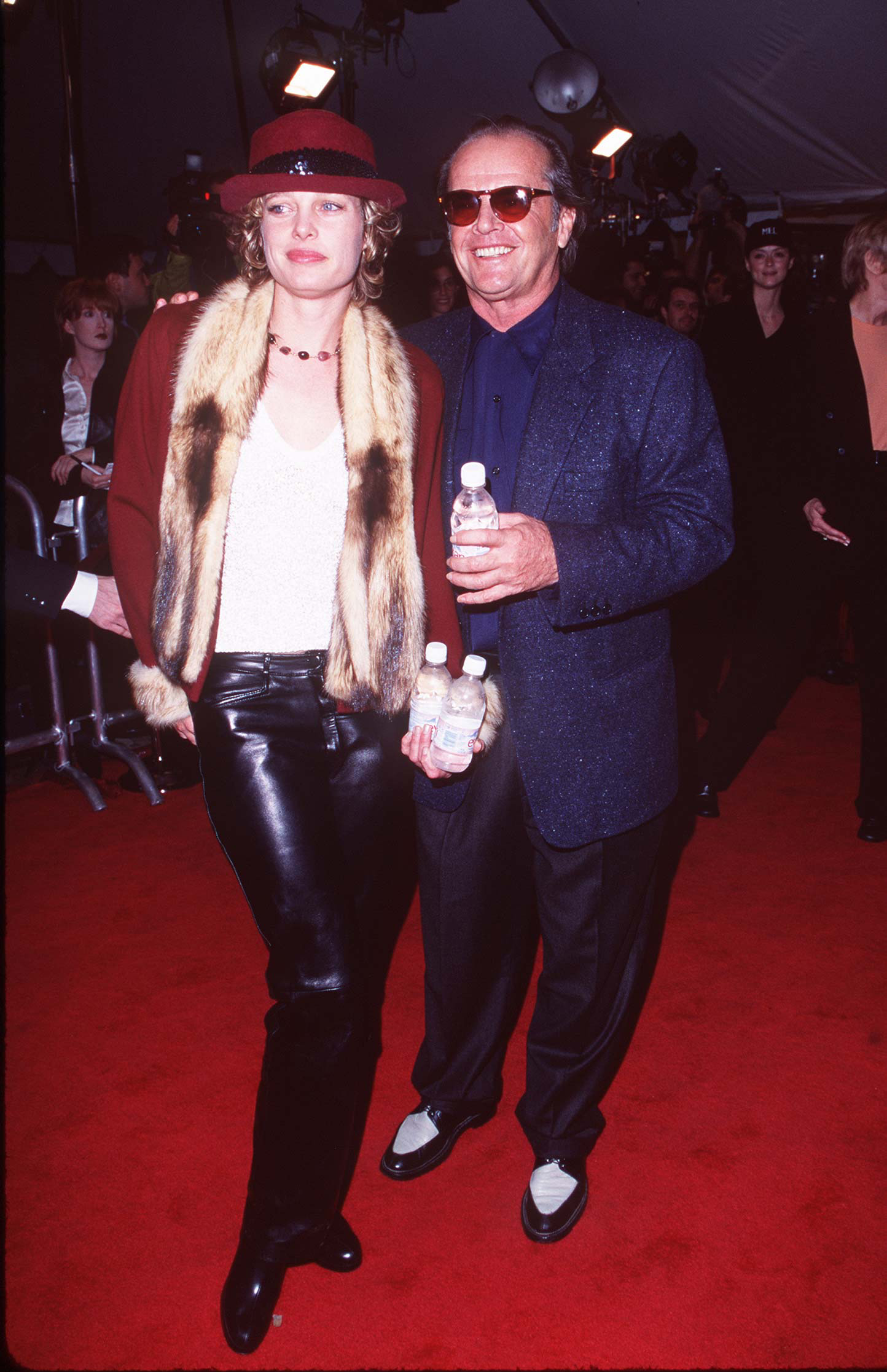 Rebecca Broussard et Jack Nicholson à la première de "As Good As It Gets" à Los Angeles 1997 | Source : Getty Images