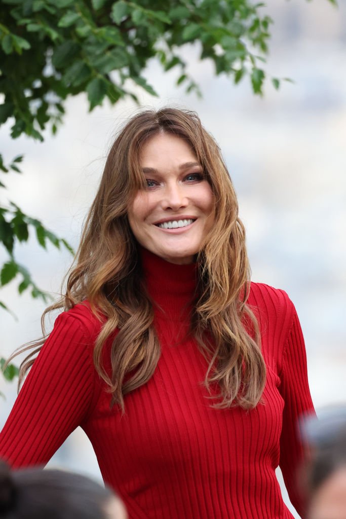 Carla Bruni, souriante. І Source : Getty Images