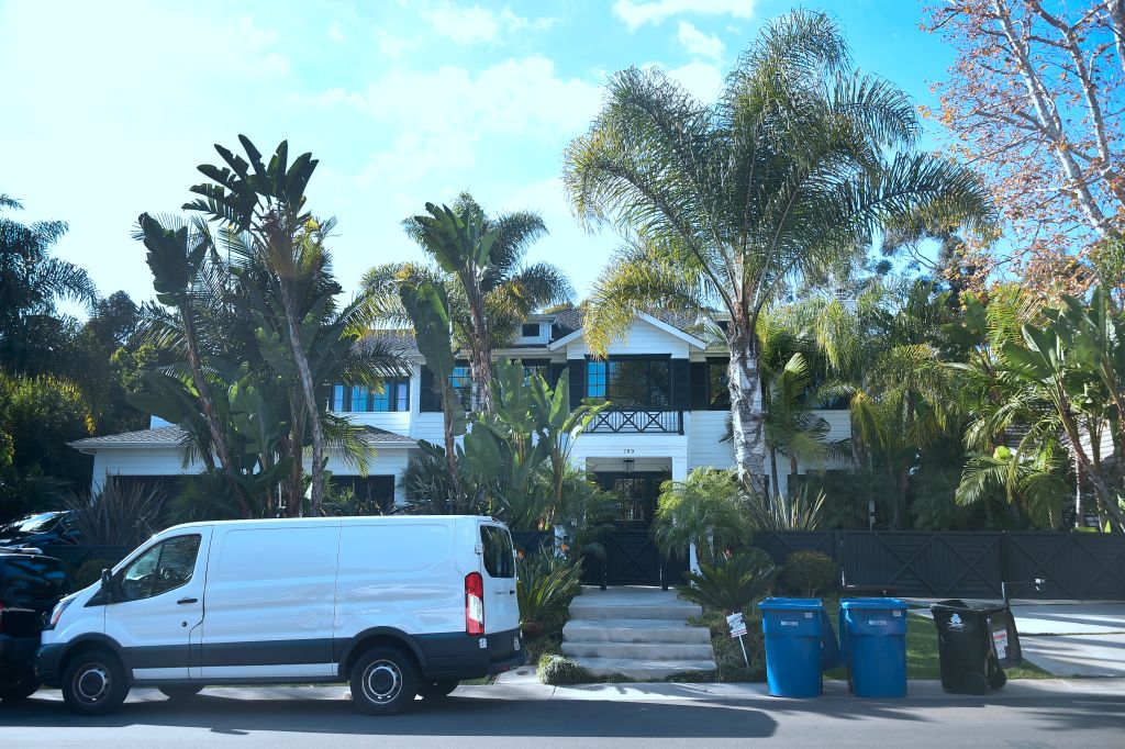 La maison de Laeticia et Johnny Hallyday à Los Angeles (avant l'incendie) | Source : Getty Images