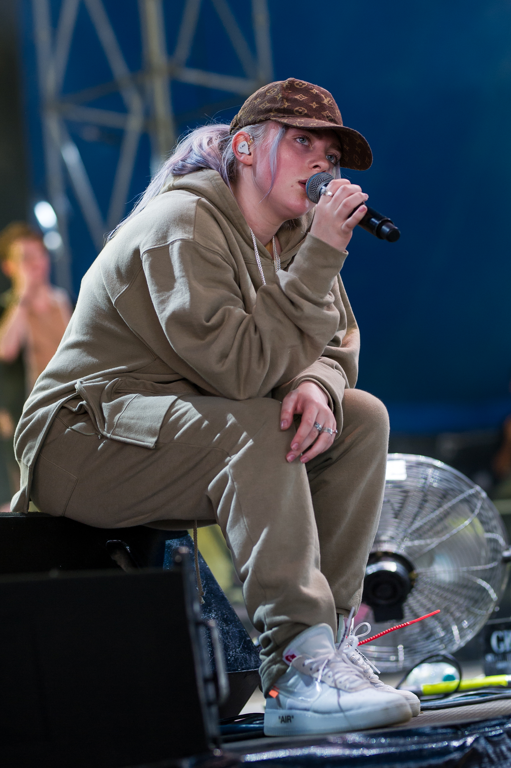 Billie Eilish se produit au festival St Jerome's Laneway à Brisbane, en Australie, le 10 février 2018. | Source : Getty Images