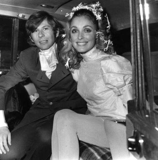 Sharon Tate et Roman Polanski le jour de leur mariage | Getty Images