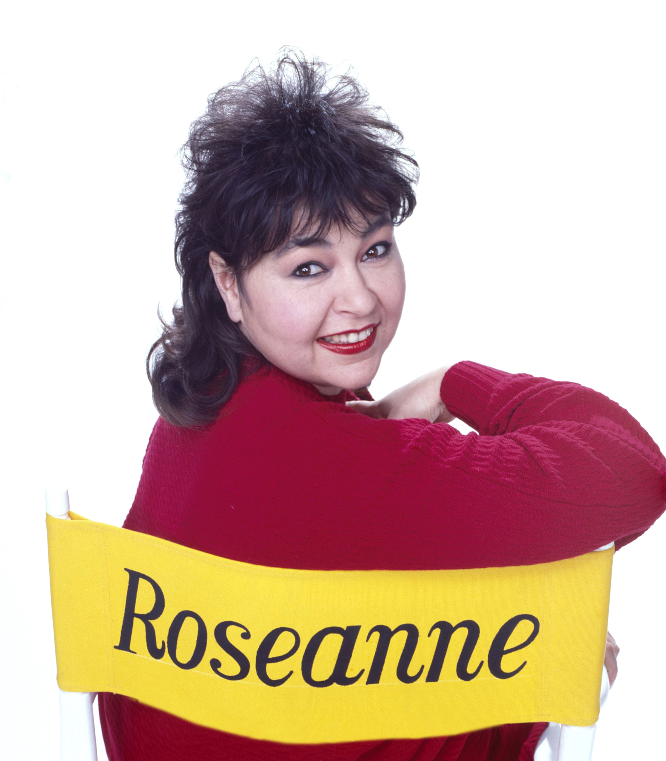 Roseanne Barr pose pour un portrait le 5 mai 1986 à Los Angeles, en Californie. | Source : Getty Images