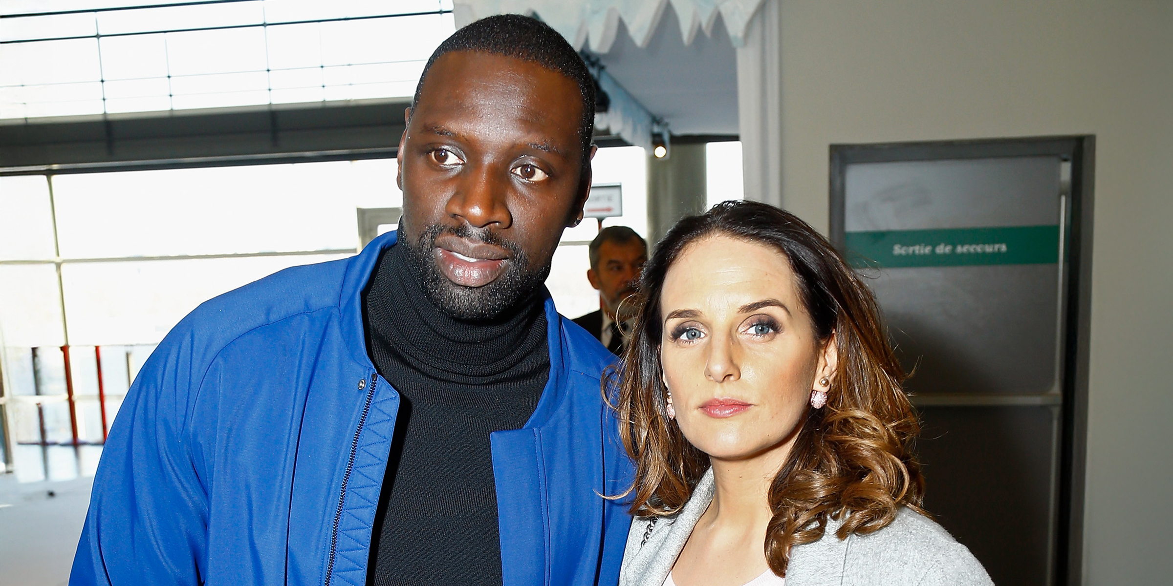 Omar Sy et sa femme Hélène | Source : Getty Images