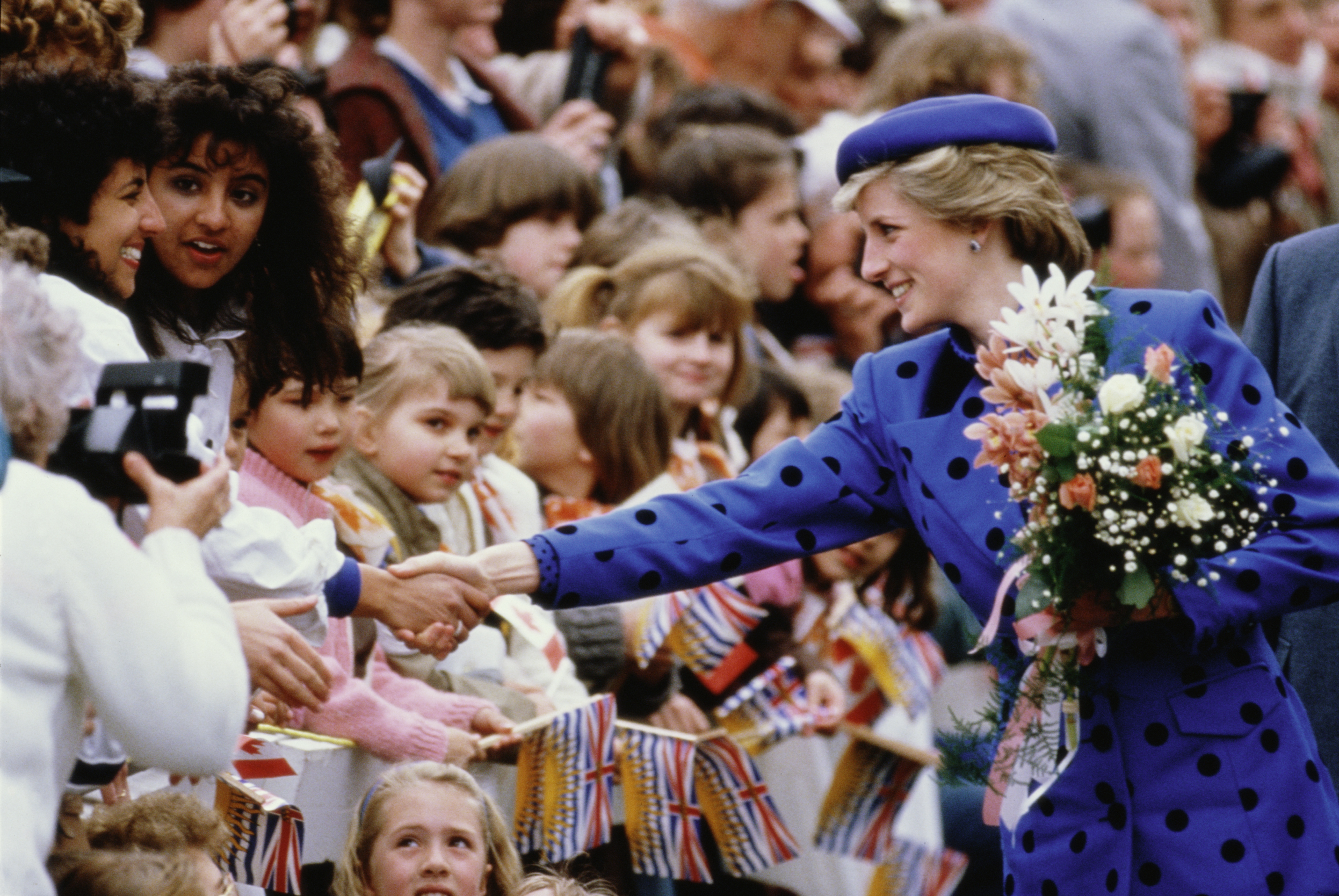 La princesse Diana lors d'un voyage au Canada en mai 1986 | Source : Getty Images