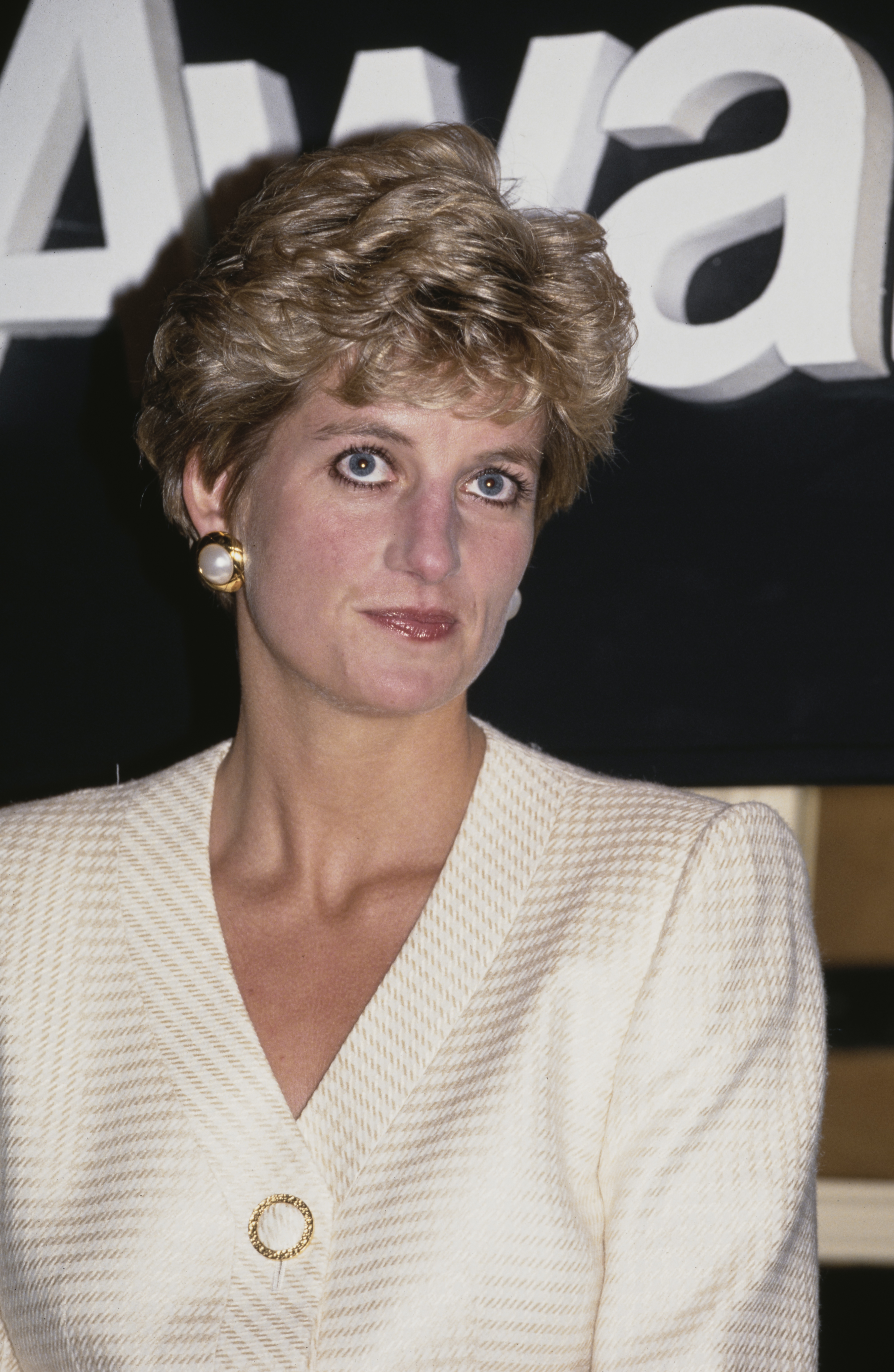 Diana, princesse de Galles, lors de la remise des prix Business Traveler, le 14 octobre 1993, à Londres, en Angleterre. | Source : Getty Images