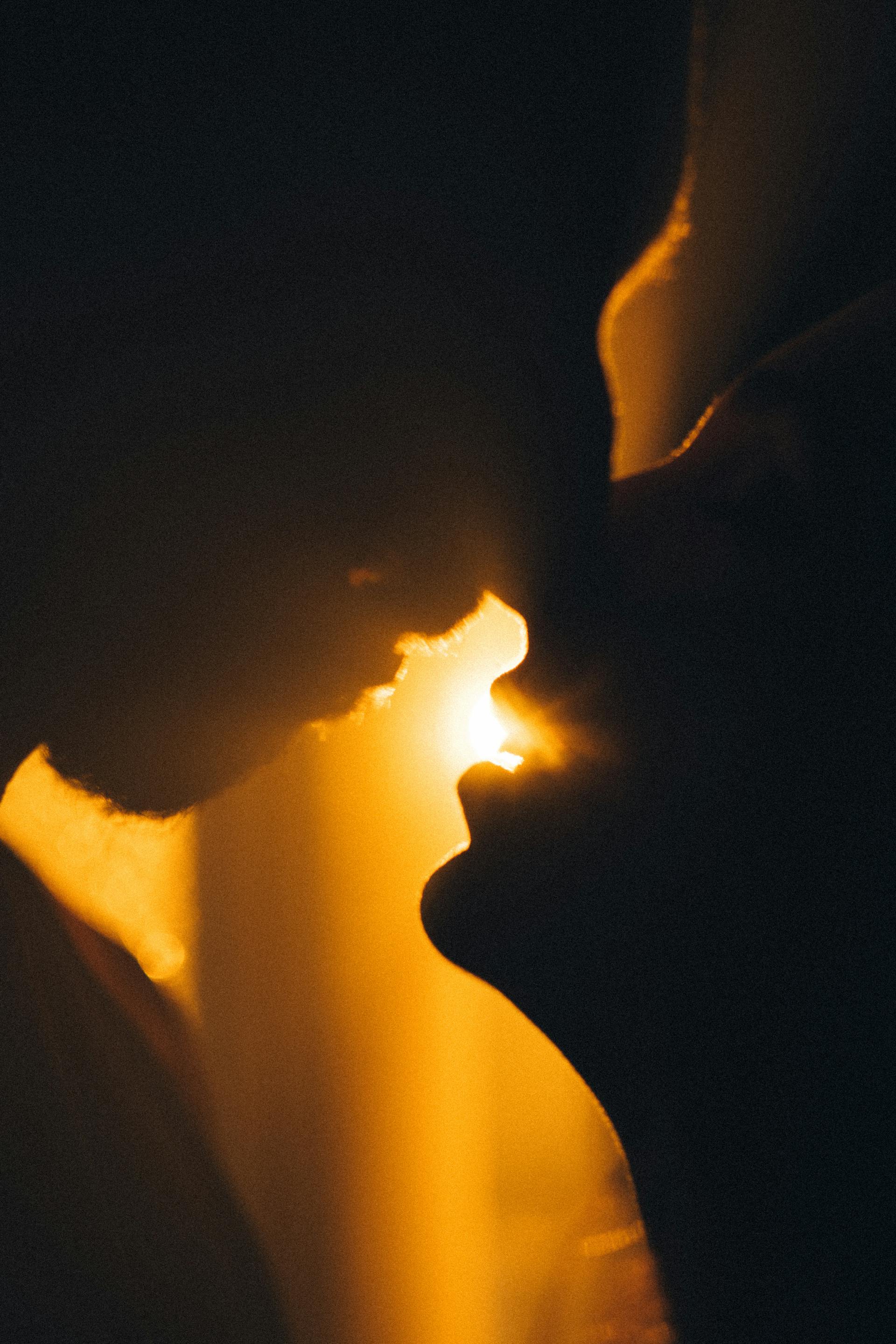 Un couple en silhouette | Source : Pexels