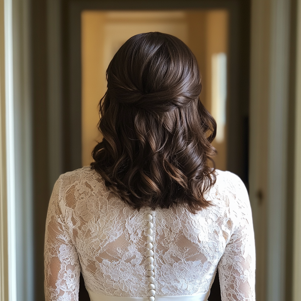 Une mariée qui s'éloigne | Source : Midjourney