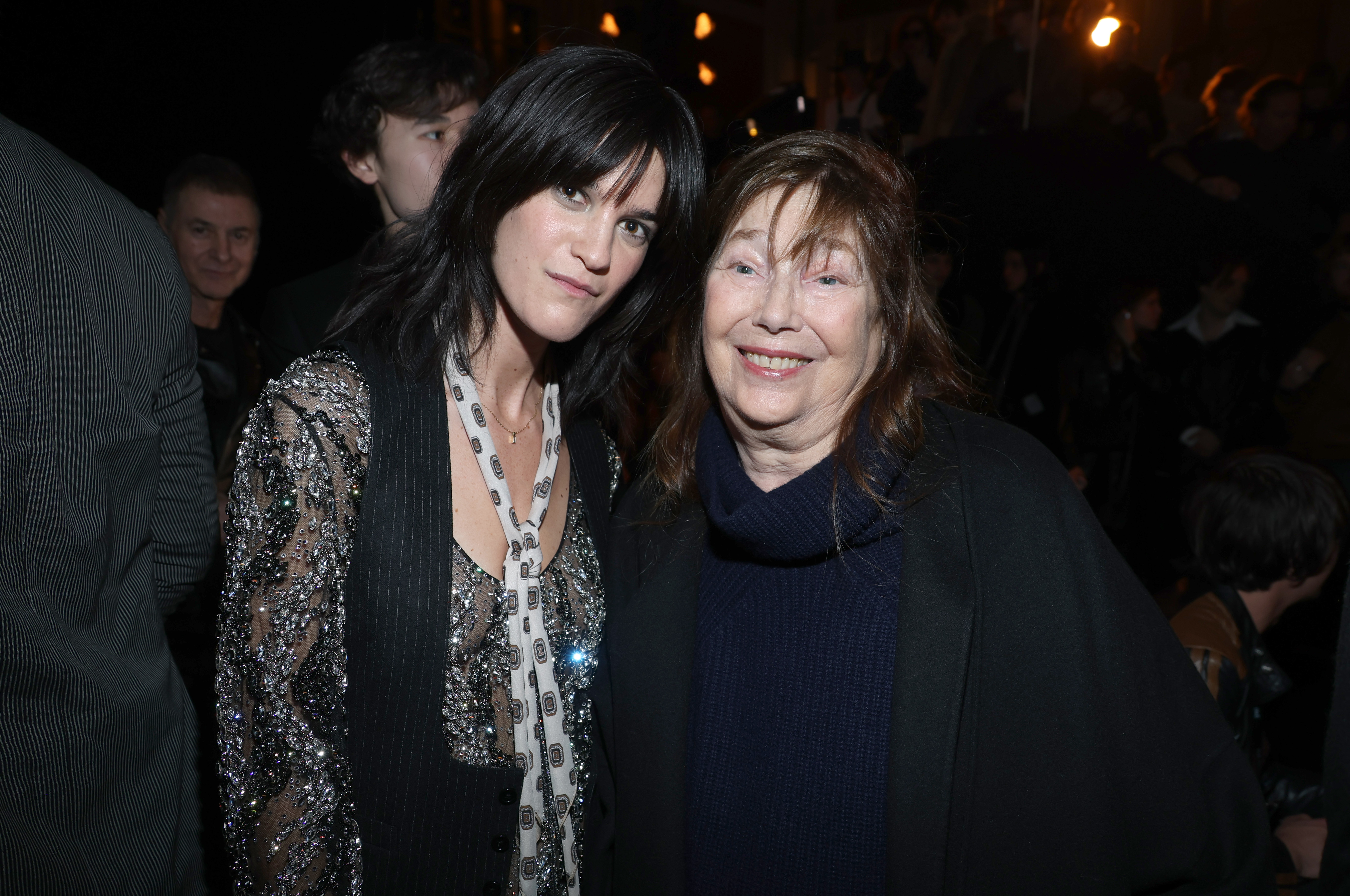 Suzanne Lindon et Jane Birkin à Paris, France, le 10 février 2023 | Source : Getty Images