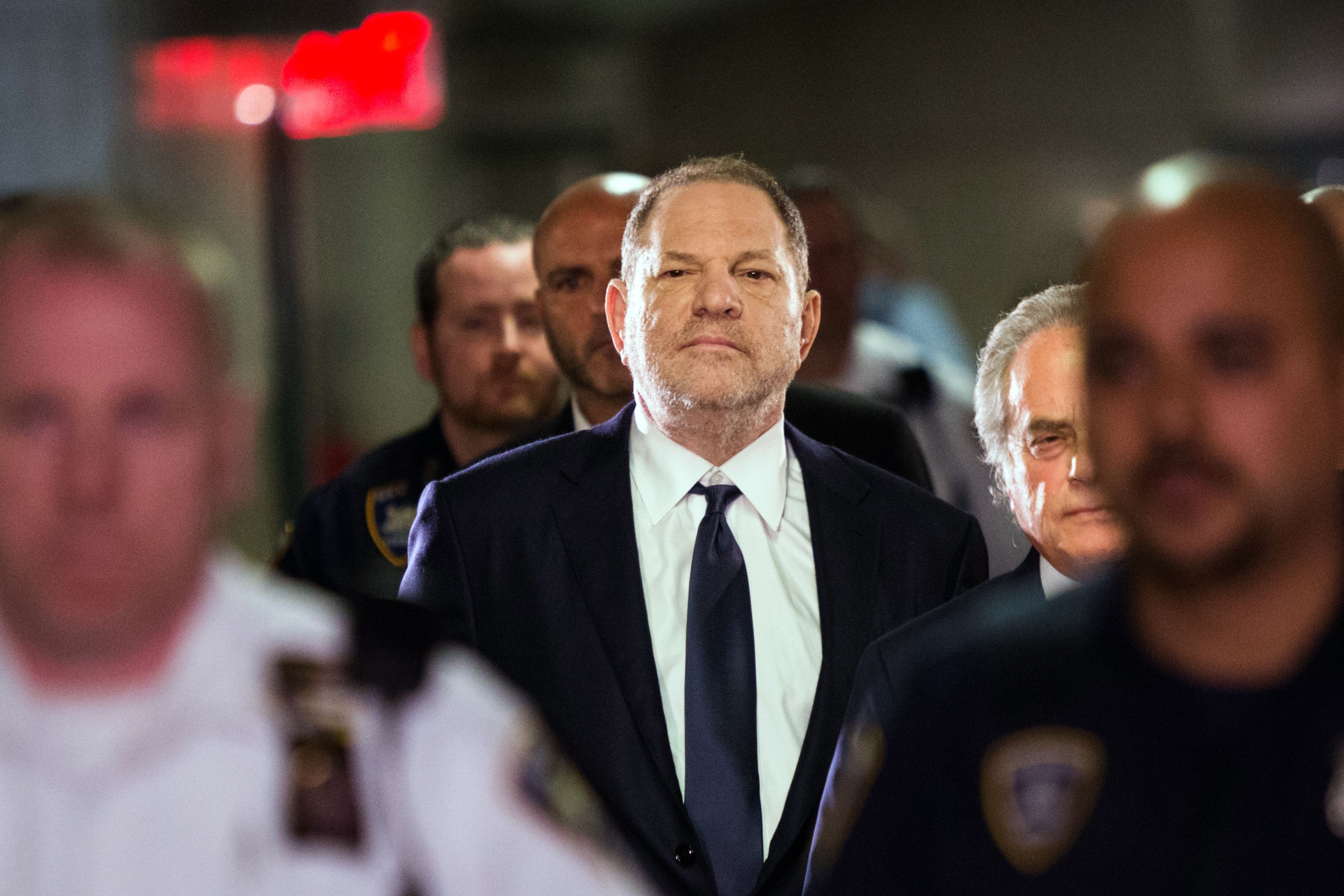 Le producteur de films hollywoodiens Harvey Weinstein entre au tribunal pénal de Manhattan à New York, le 5 juin 2018 | Source : Getty Images