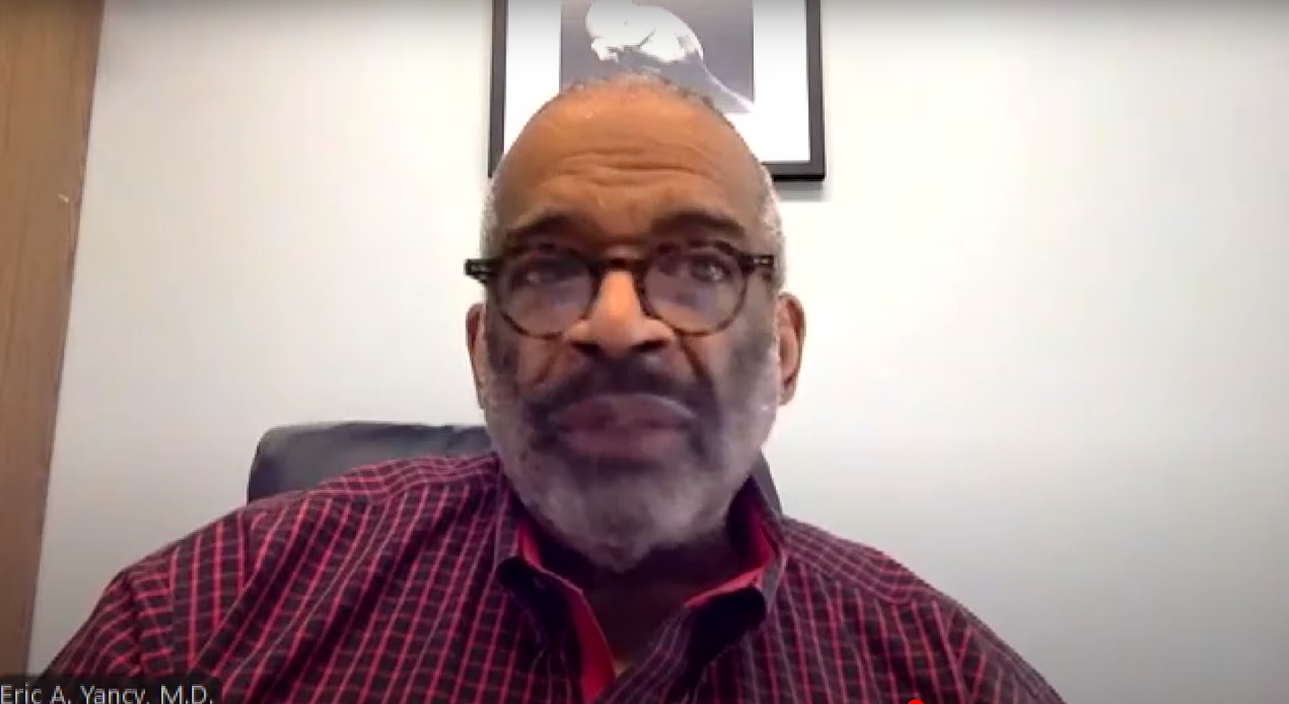 Le Dr Eric Yancy parle de l'Haemophilus influenzae. | Source : YouTube/WTHR