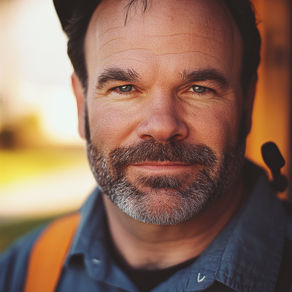 Close-up of a man | Source: Midjourney