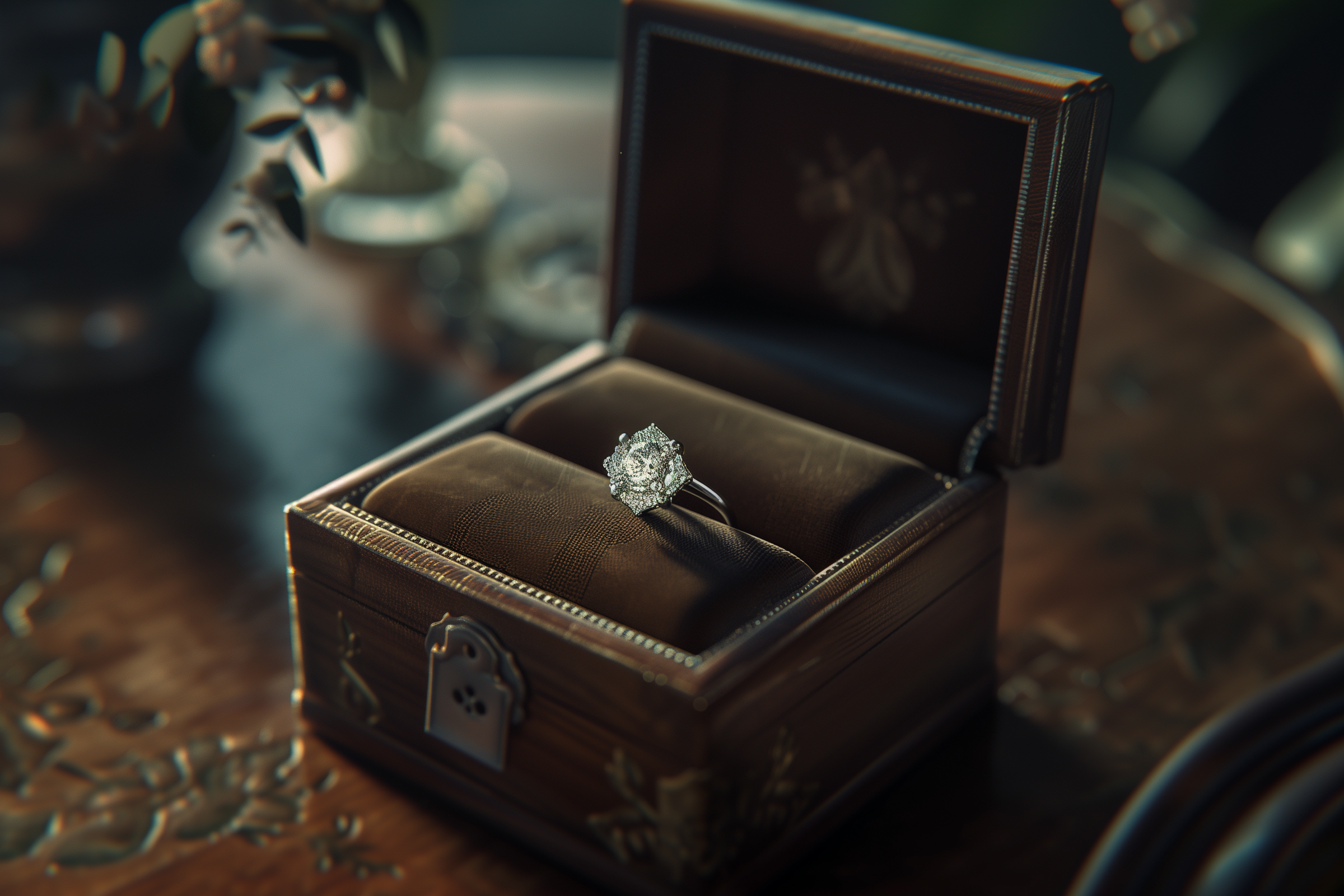 Une bague ancienne | Source : Midjourney