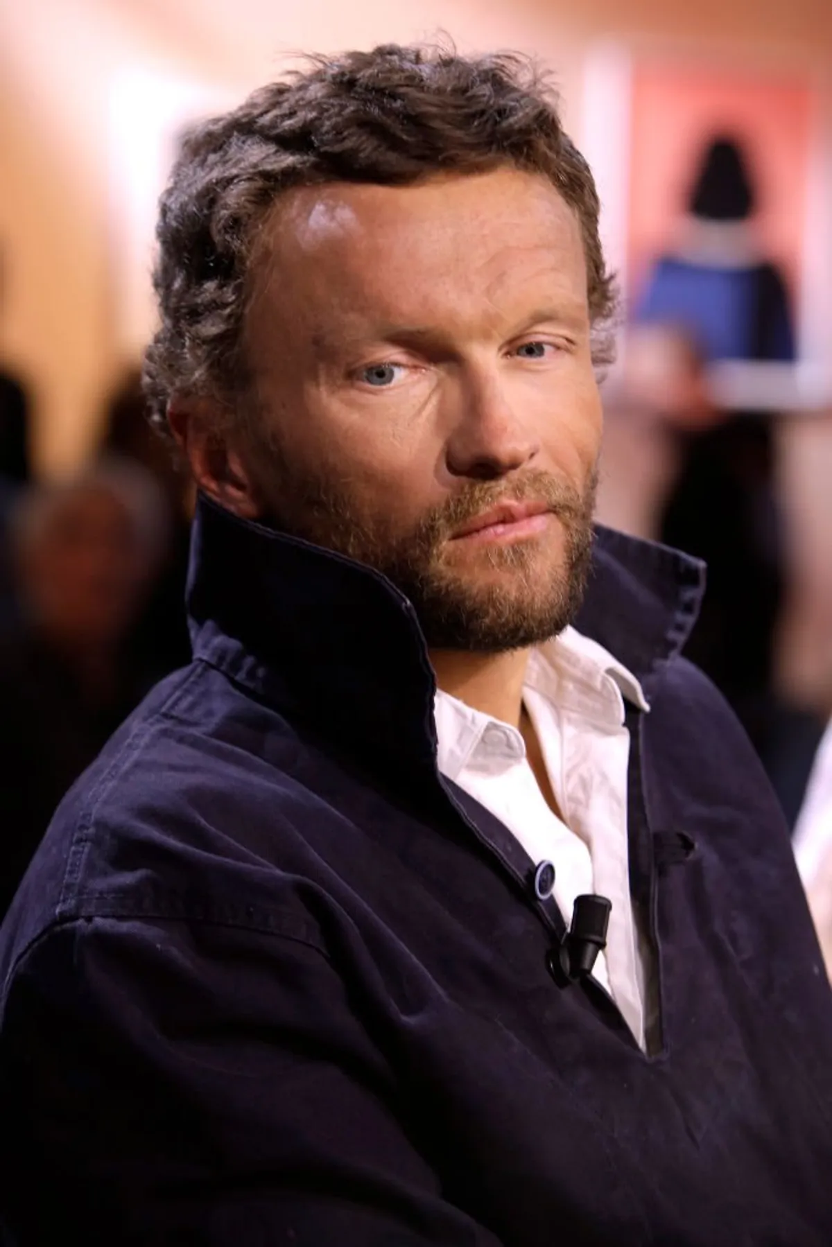 Sylvain Tesson le 26 avril 2018 à Paris. l Source : Getty Images