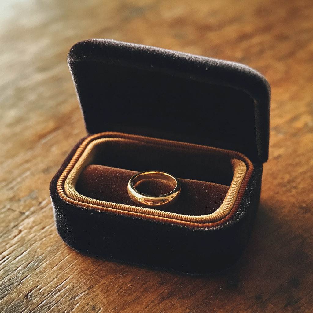 Une bague dans une boîte | Source : Midjourney