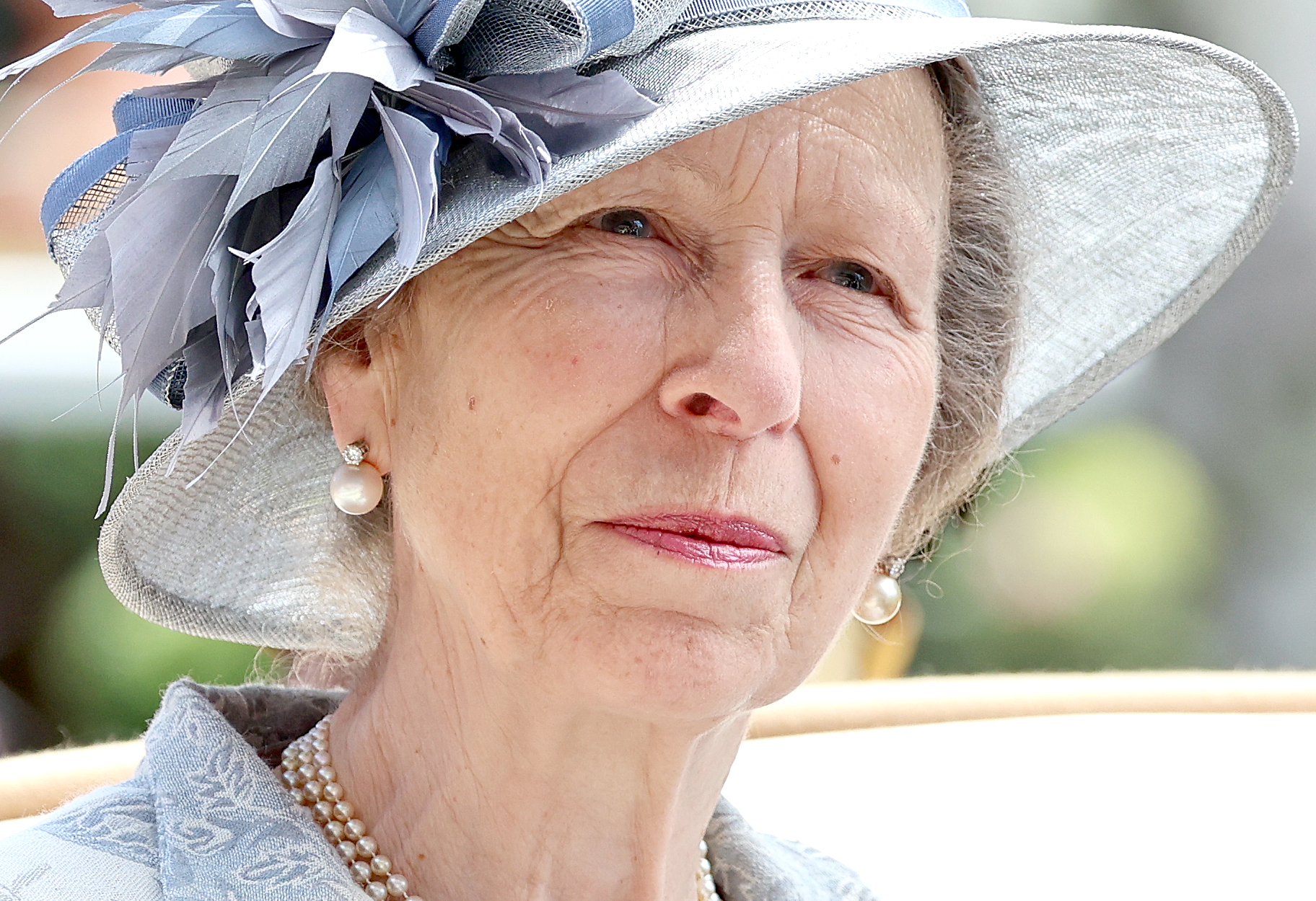 La princesse Anne lors de la troisième journée du Royal Ascot à Ascot, en Angleterre, le 20 juin 2024 | Source : Getty Images