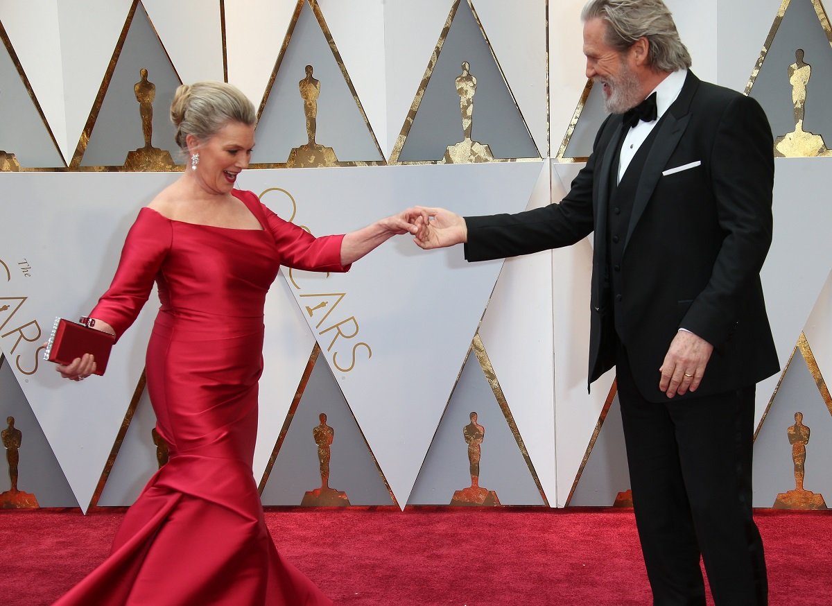 Susan Geston et Jeff Bridges le 26 février 2017 à Hollywood, Californie | Source : Getty Images