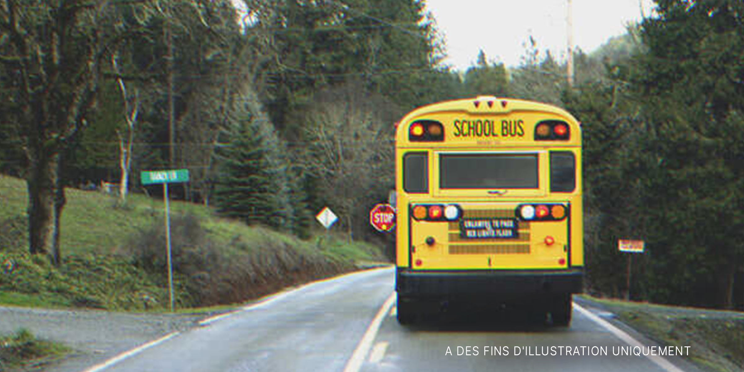 Un bus scolaire. | Source : Shutterstock