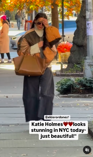 Katie Holmes | Source : Instagram/elderordonez1