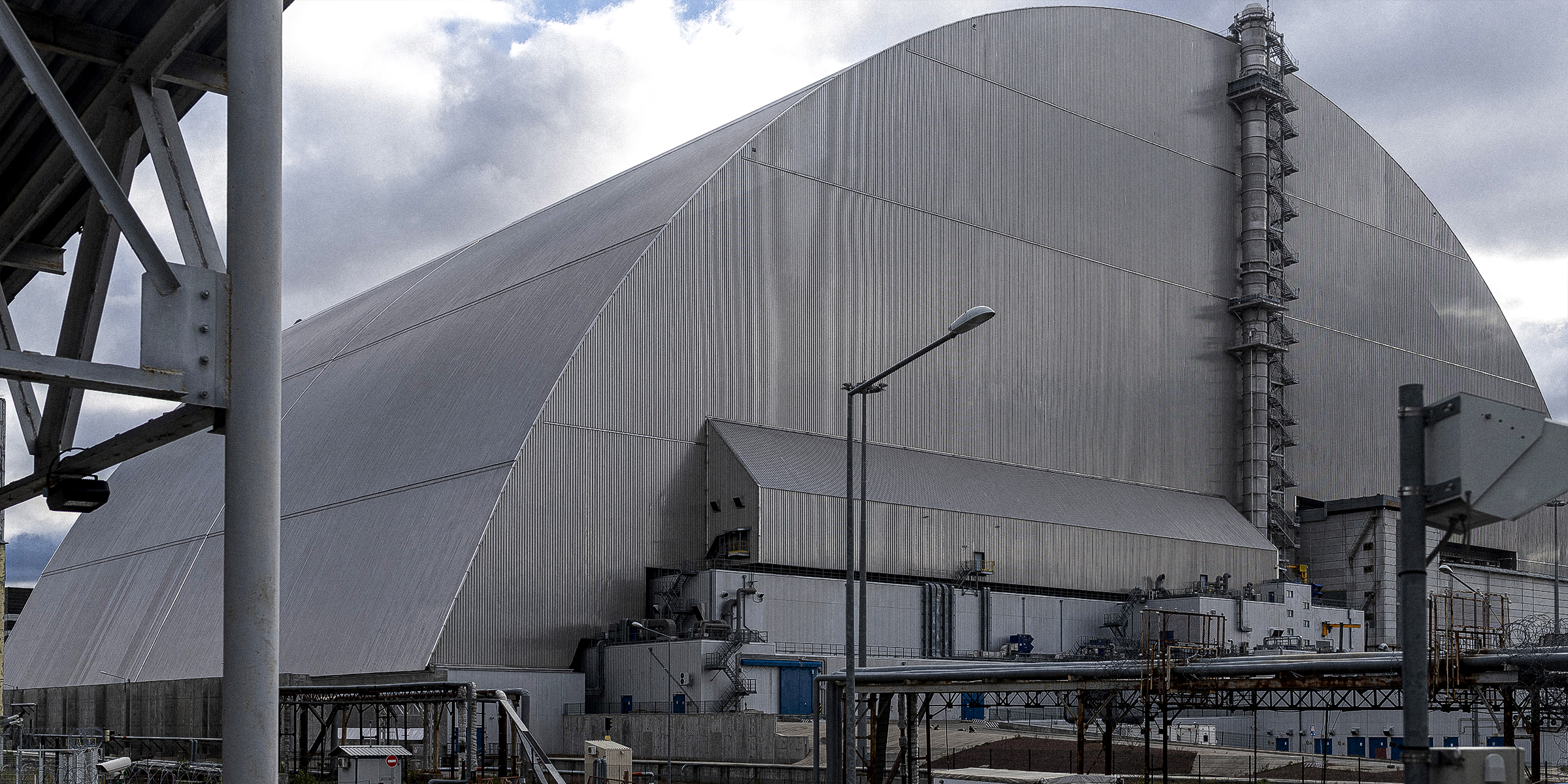 Vue de la centrale nucléaire de Tchernobyl | Source : Getty Images