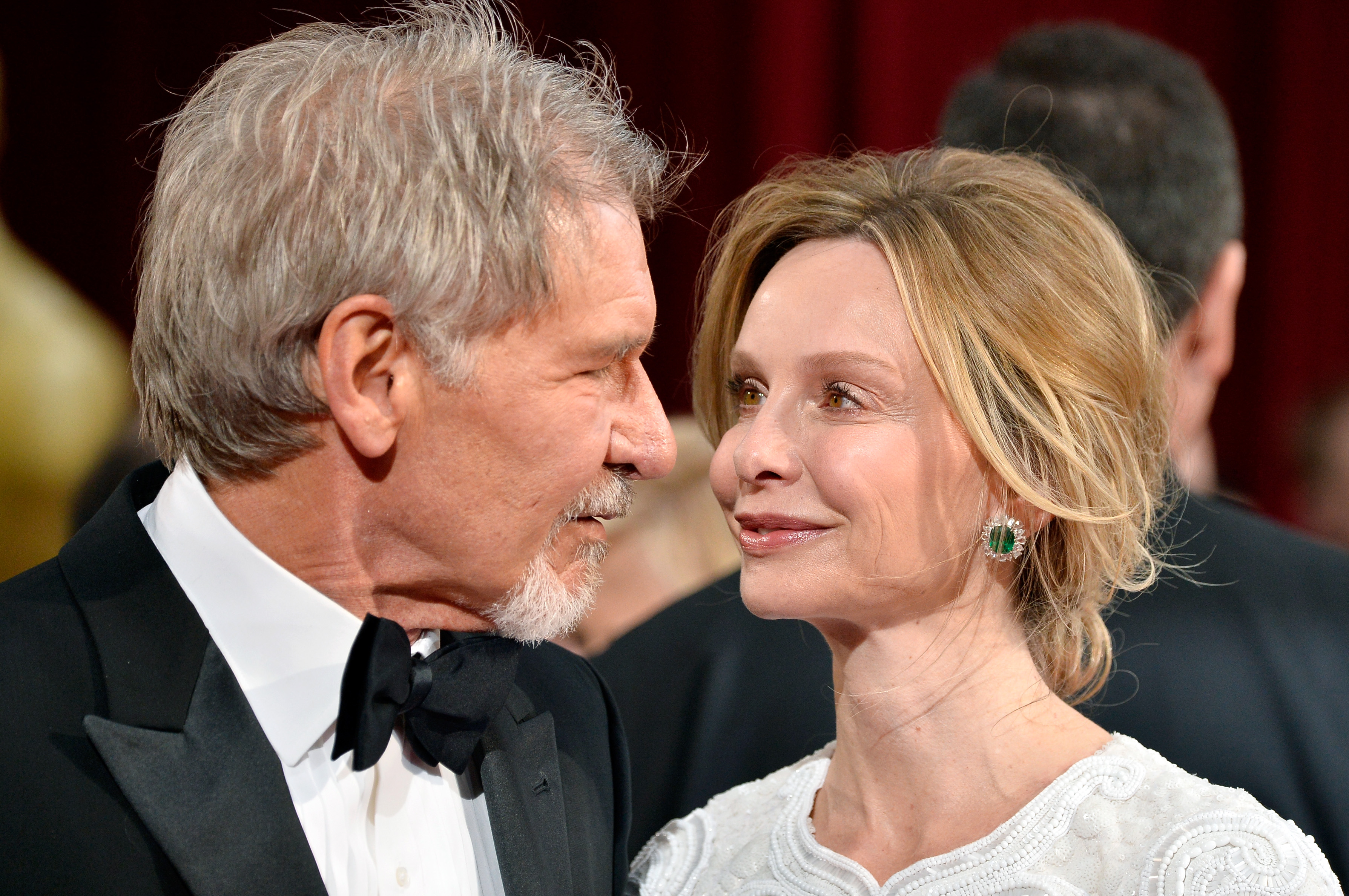 Harrison Ford et Calista Flockhart aux Oscars le 2 mars 2014 à Hollywood, Californie | Source : Getty Images
