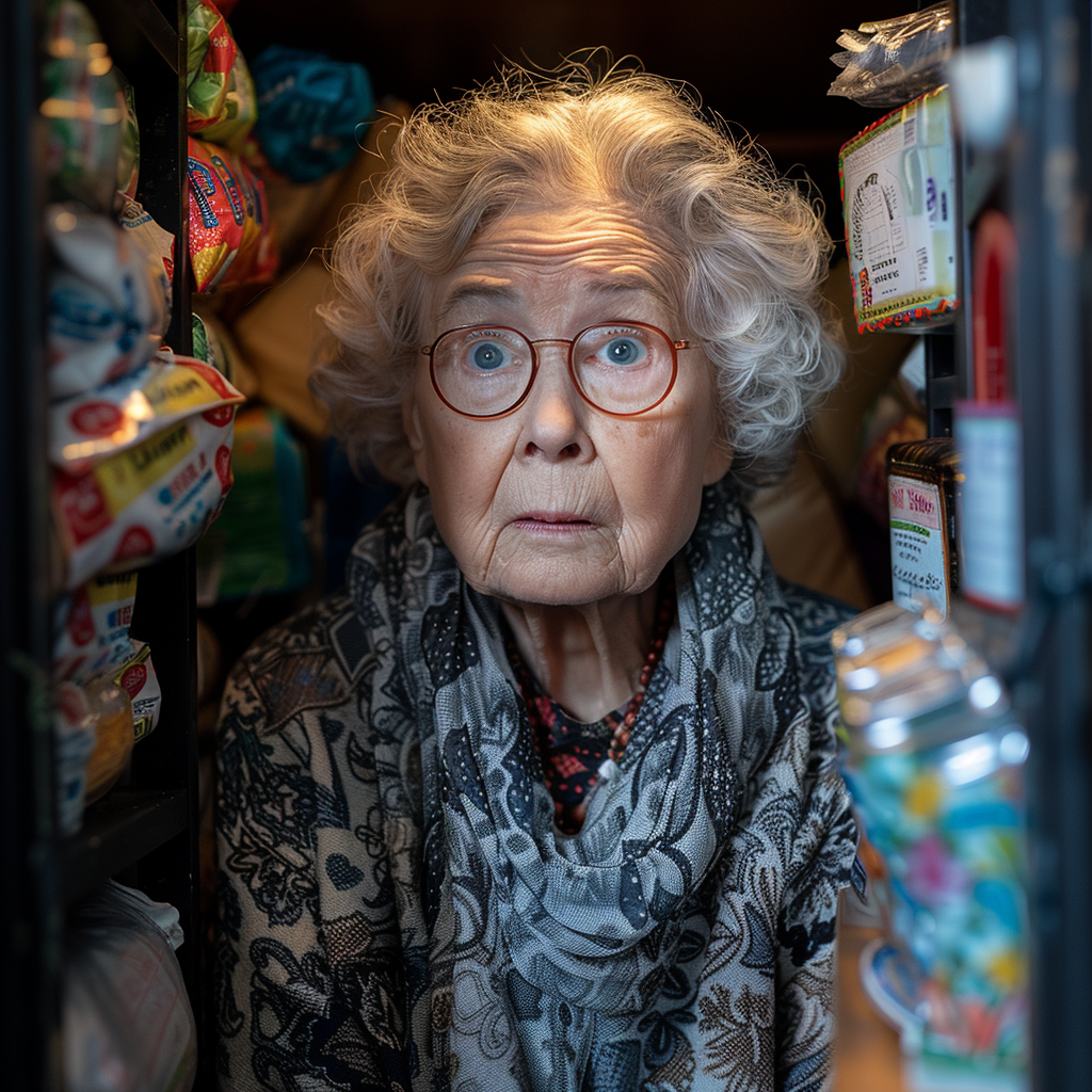 La belle-mère essaie de retrouver les couches | Source : Midjourney