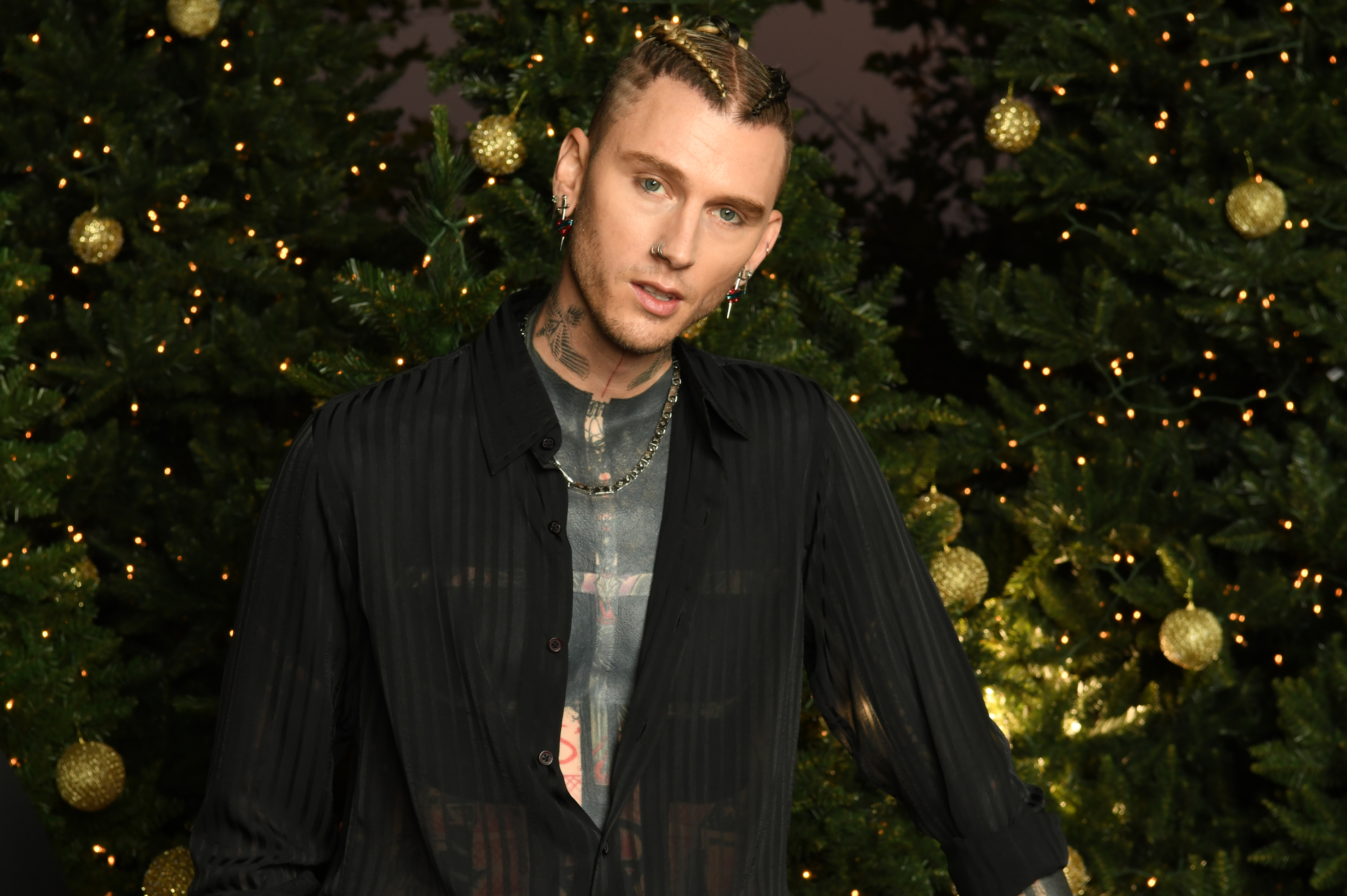 Machine Gun Kelly dans "A Motown Christmas", le 11 décembre 2024 | Source : Getty Images