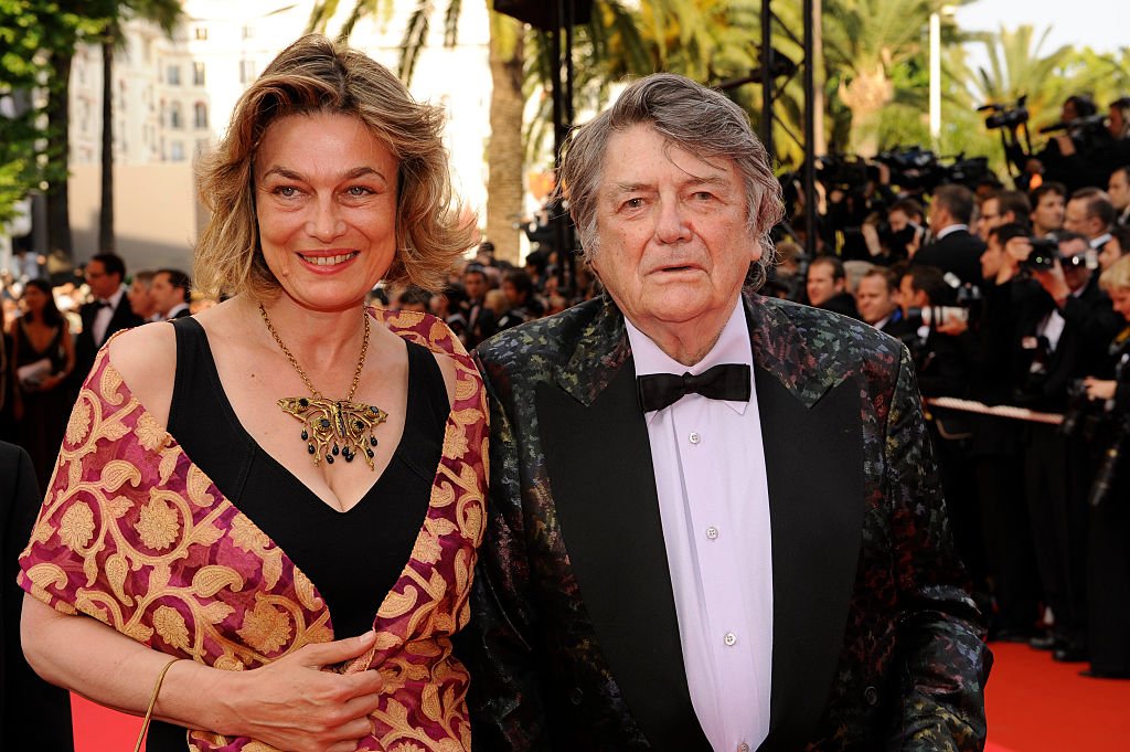 Jean Pierre Mocky et sa femme arrivent à la première de "Blindness" lors du 61e Festival de Cannes. І Sources : Getty Images
