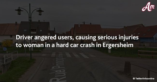 Un conducteur en colère a causé des blessures graves à une femme dans un accident de voiture à Ergersheim