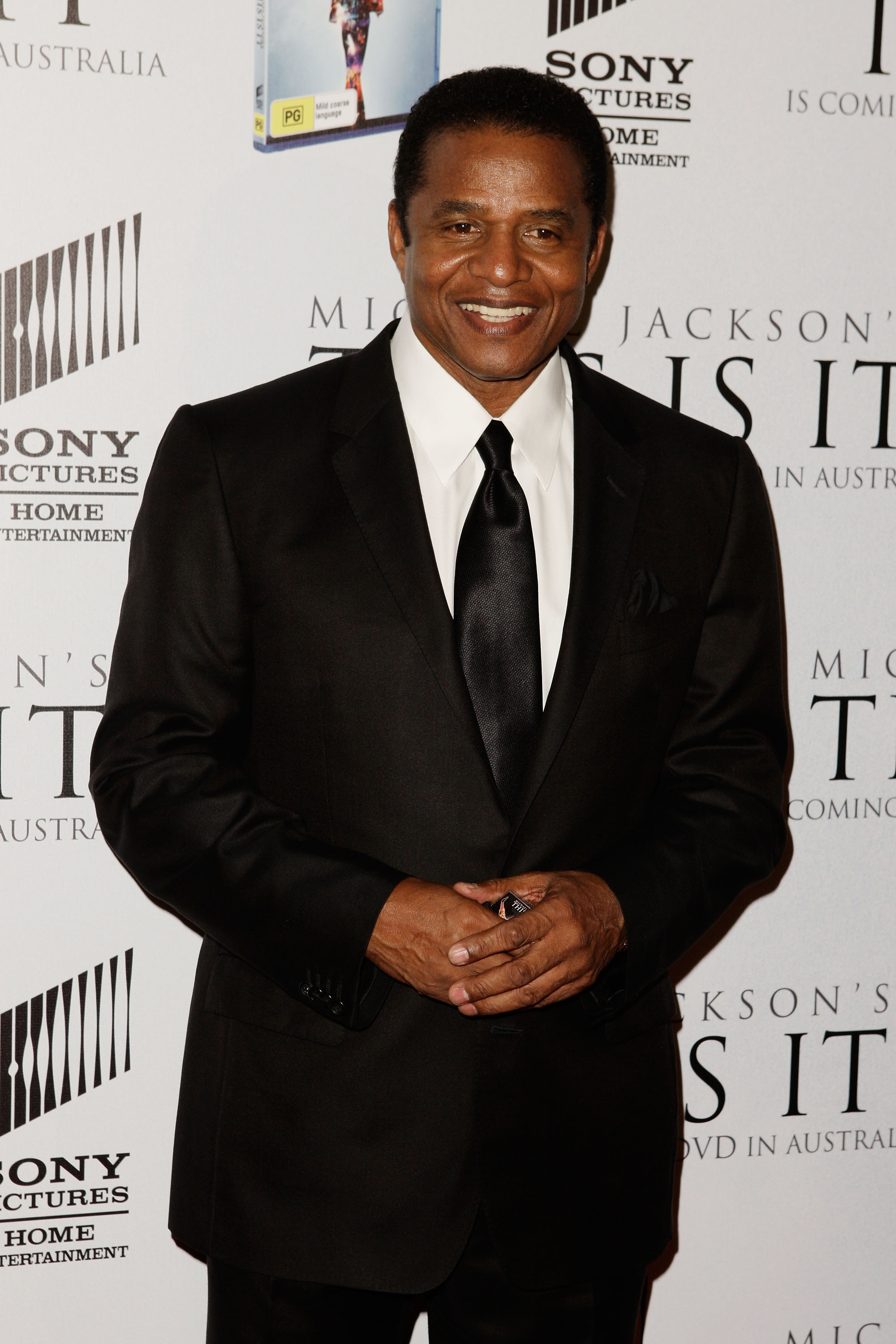 Jackie Jackson lors du spectacle d'hommage VIP à l'occasion de la sortie en DVD du documentaire sur Michael Jackson "This Is It", le 2 mars 2010, à Sydney, en Australie. | Source : Getty Images