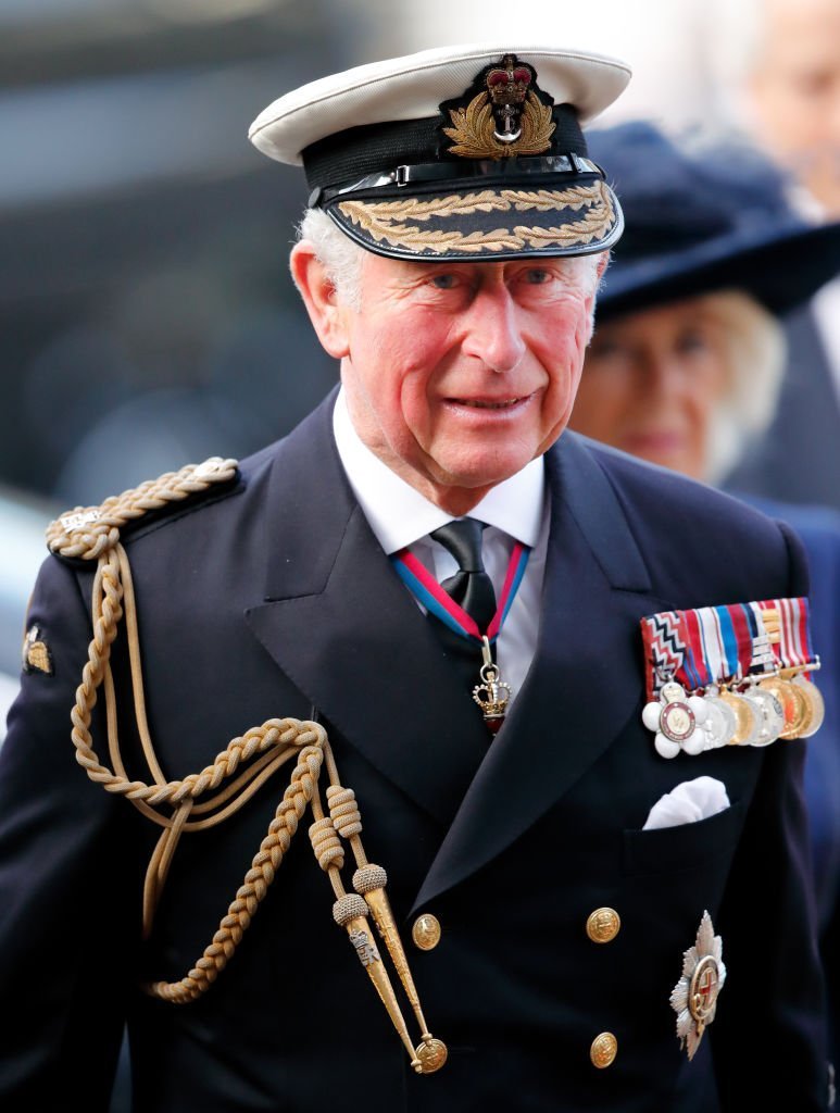 Le prince Charles, prince de Galles assiste à un service d'action de grâces. | Photo : Getty Images