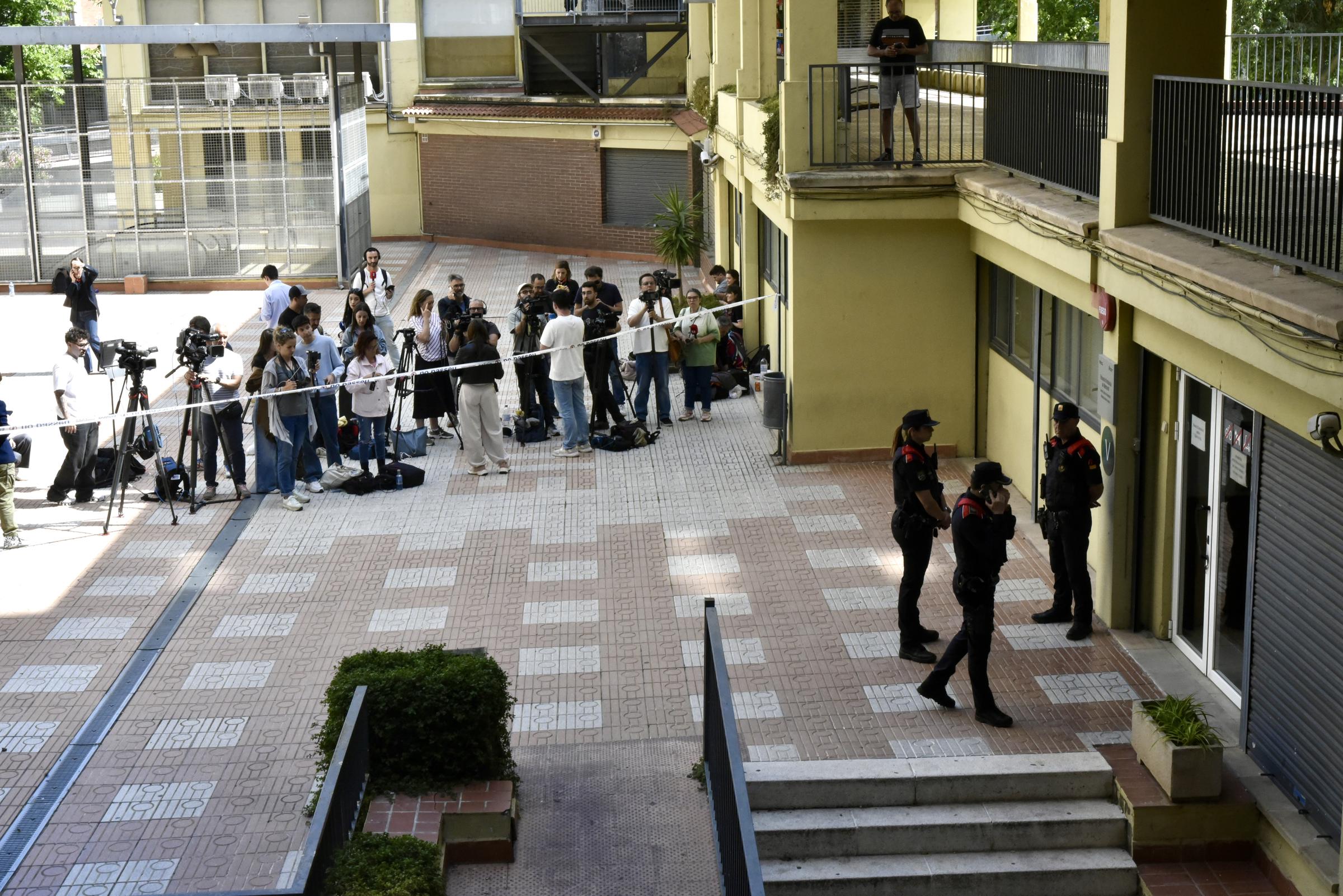 Jonathan Andic, le fils du fondateur de Mango, témoigne devant le tribunal d'instruction n° 5 de Martorell, le 19 mai 2026 à Martorell, Barcelone, Catalogne, Espagne I Source : Getty Images