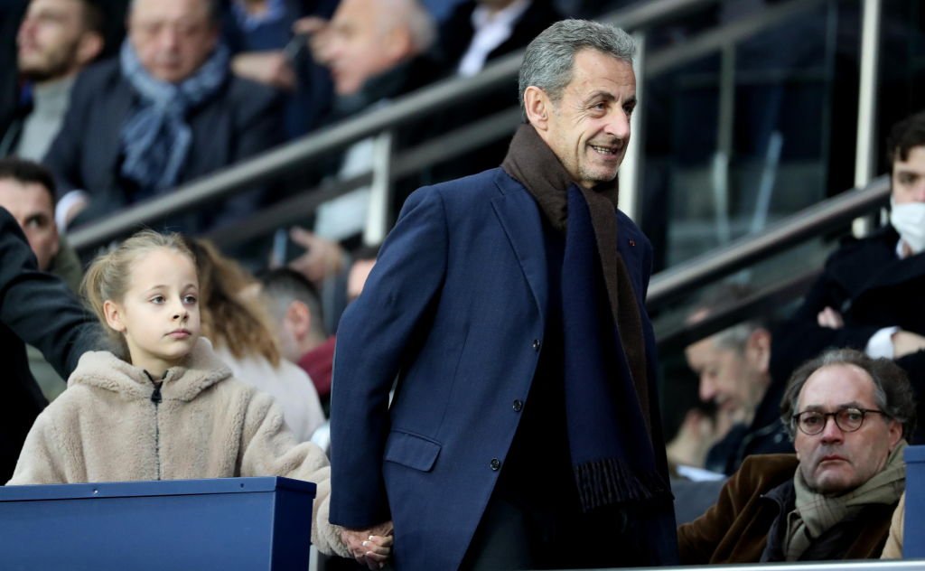 Giulia Sarkozy et son père. І Sources : Getty Images