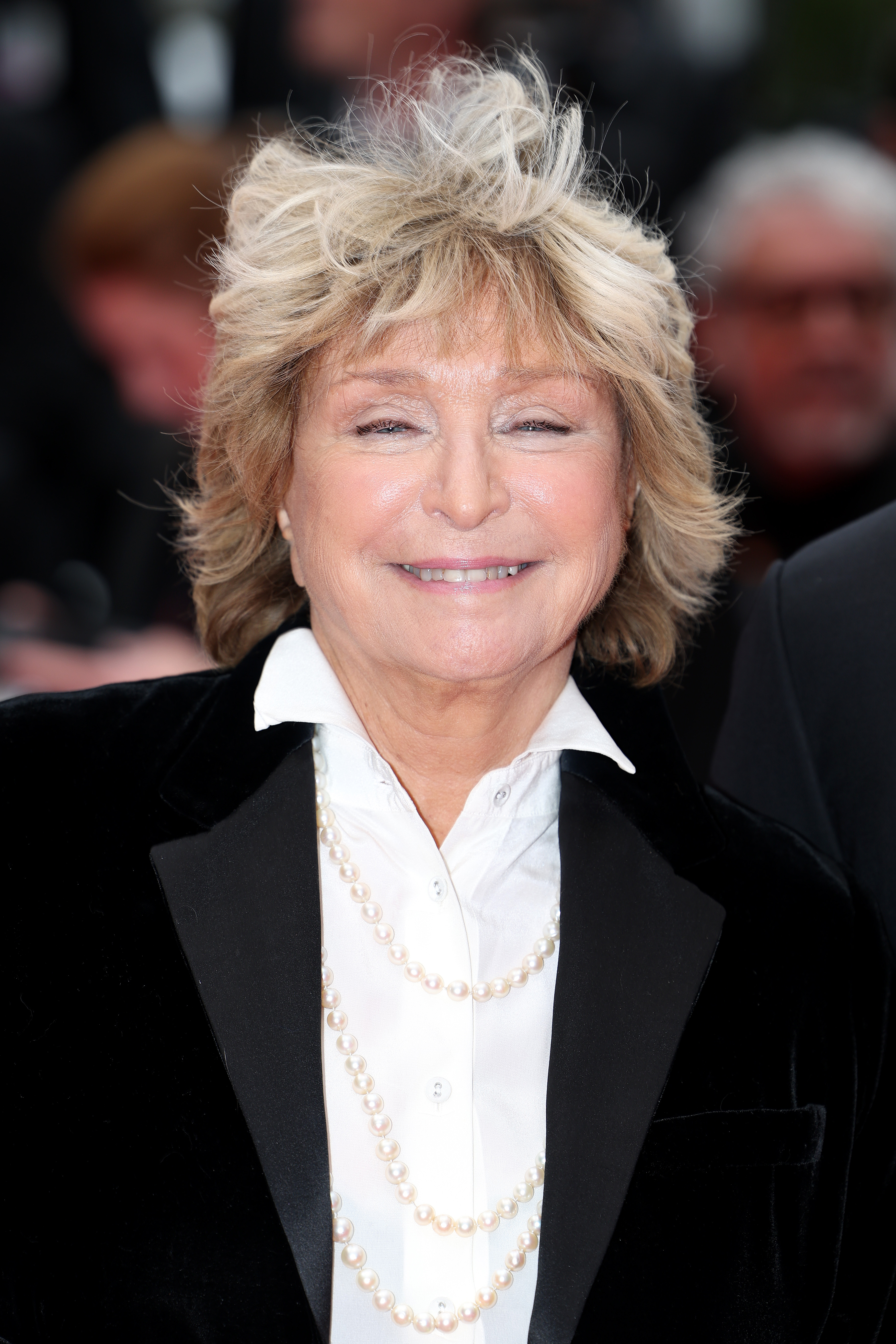 Danièle Thompson assiste au tapis rouge de la projection et de la cérémonie d'ouverture de "Le Deuxième Acte" lors de la 77e édition du Festival de Cannes, le 14 mai 2024, à Cannes, en France. | Source : Getty Images