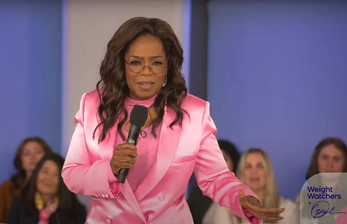 Oprah Winfrey s'exprimant lors de la séquence de l'émission "Making the Shift" sur WeightWatchers, postée le 9 mai 2024 | Source : YouTube/WeightWatchers