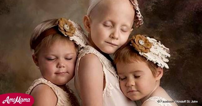 Fillettes luttant contre le cancer: superbes images d'avant et après 